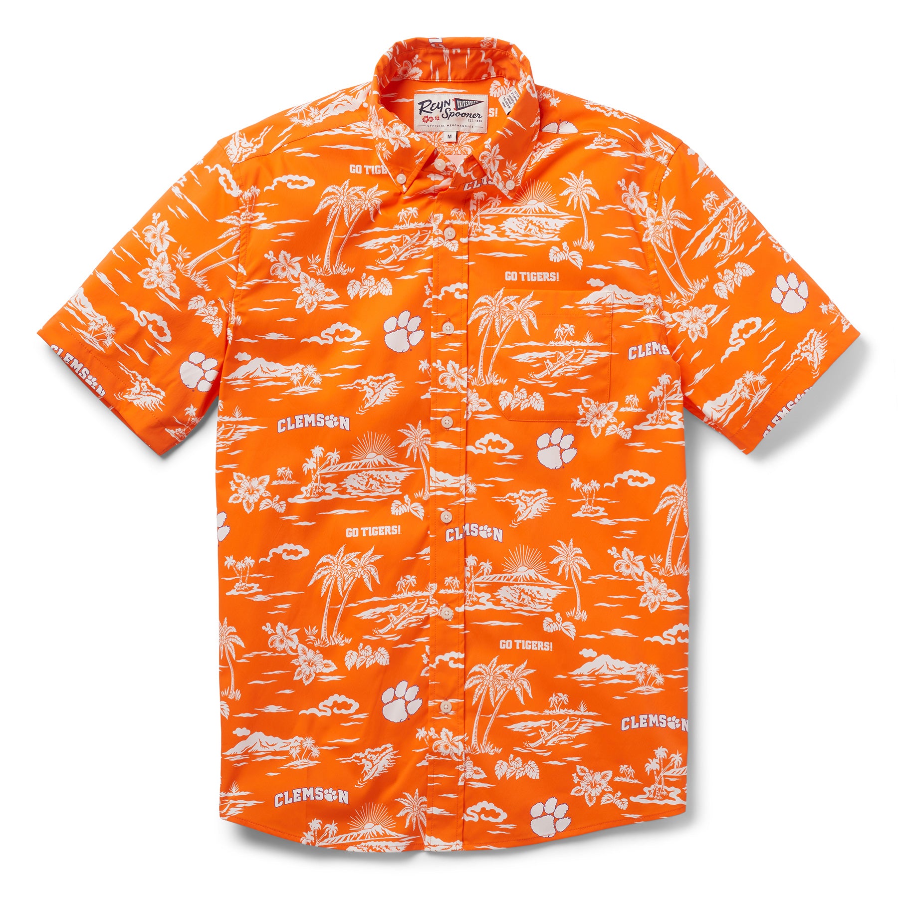CLEMSON UNIVERSITY KEKAI PERFORMANCE BUTTON FRONT