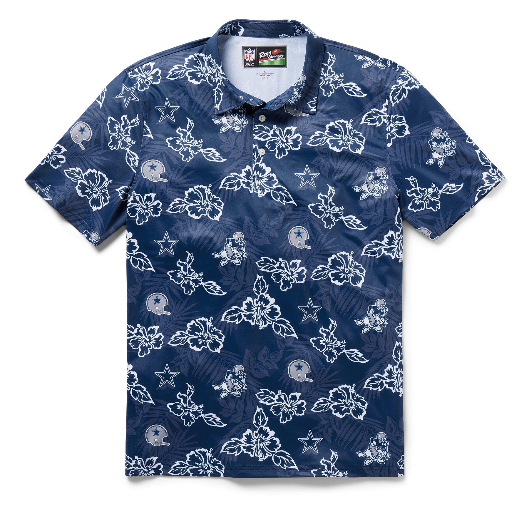 DALLAS COWBOYS THROWBACK PERFORMANCE POLO