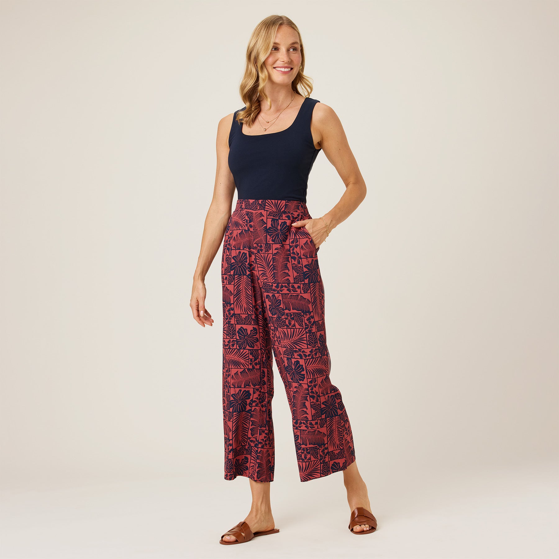 FLORAL FRAMES BILLIE PANT