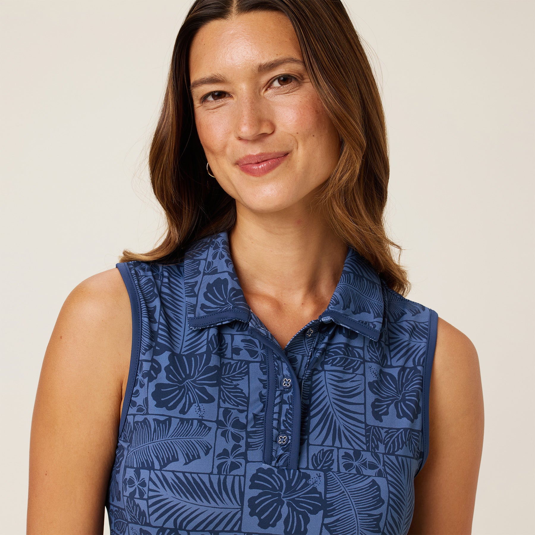 FLORAL FRAMES IVY PERFORMANCE TOP