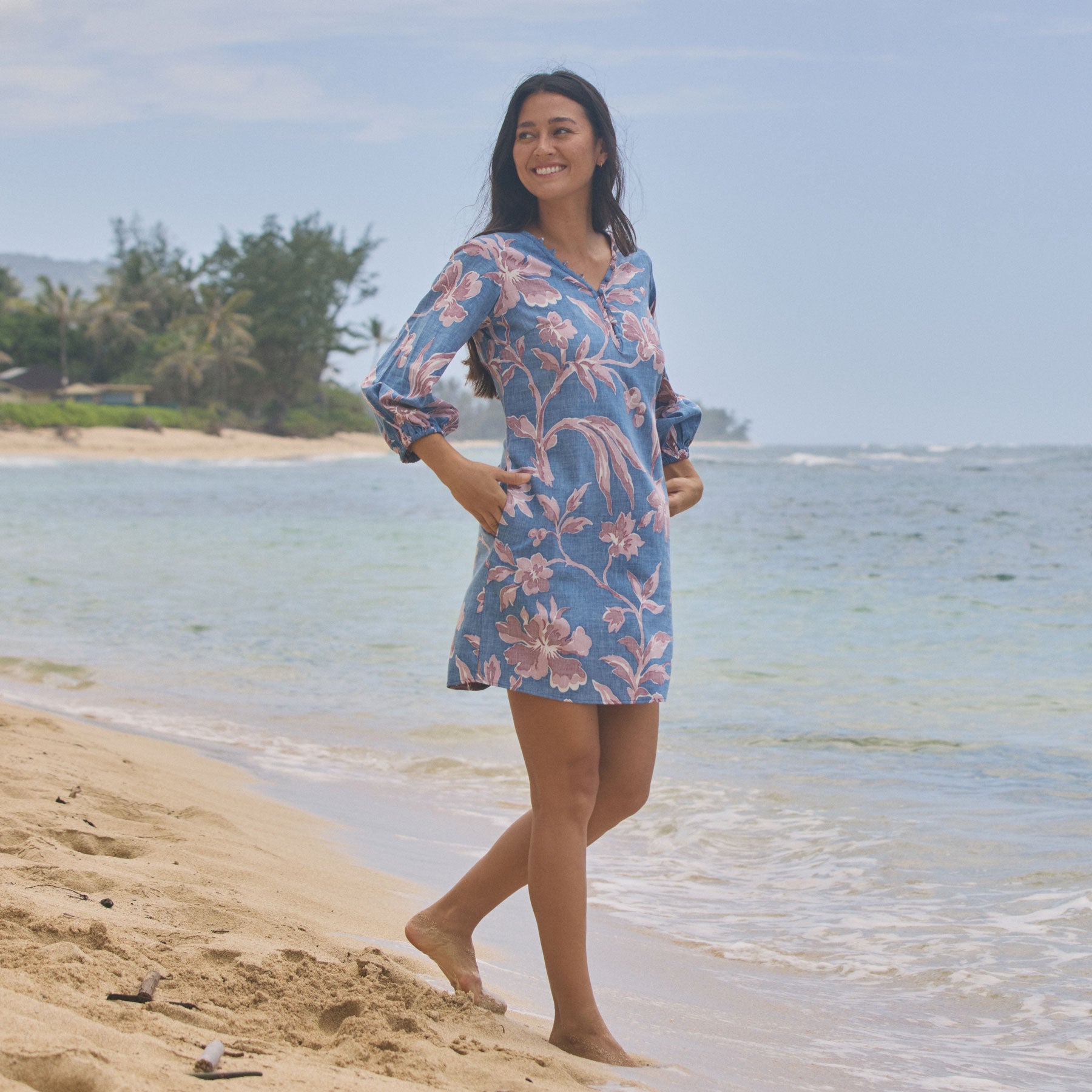 FLORAL VINE CAMILA DRESS
