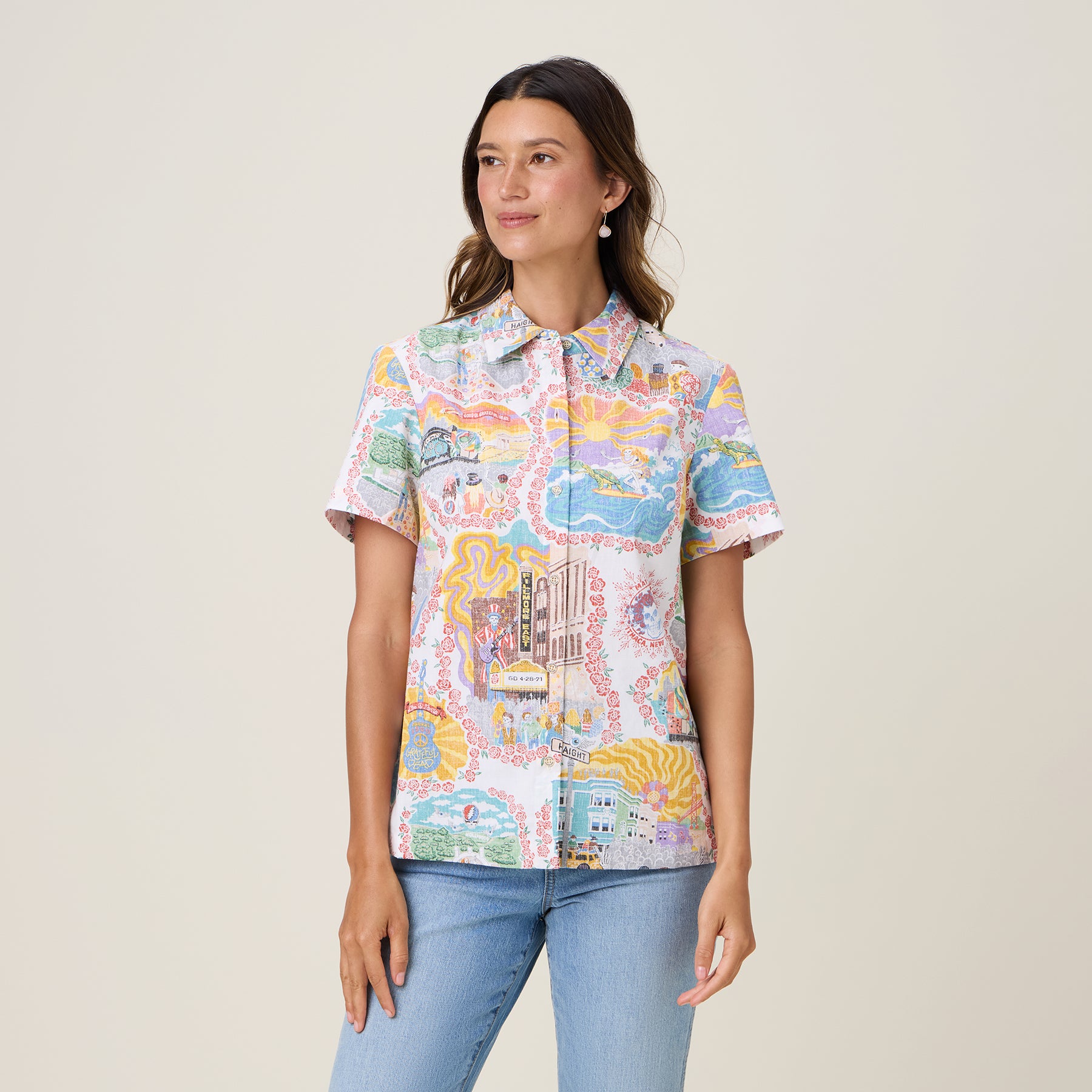 GRATEFUL DEAD LEGENDARY SHOWS ABBY TOP