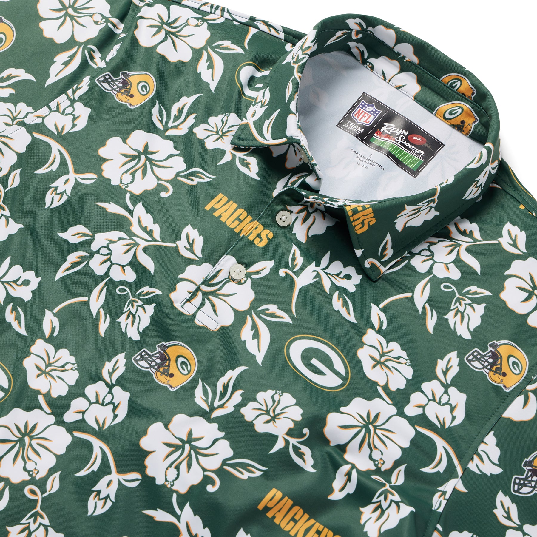 GREEN BAY PACKERS PUA PERFORMANCE POLO
