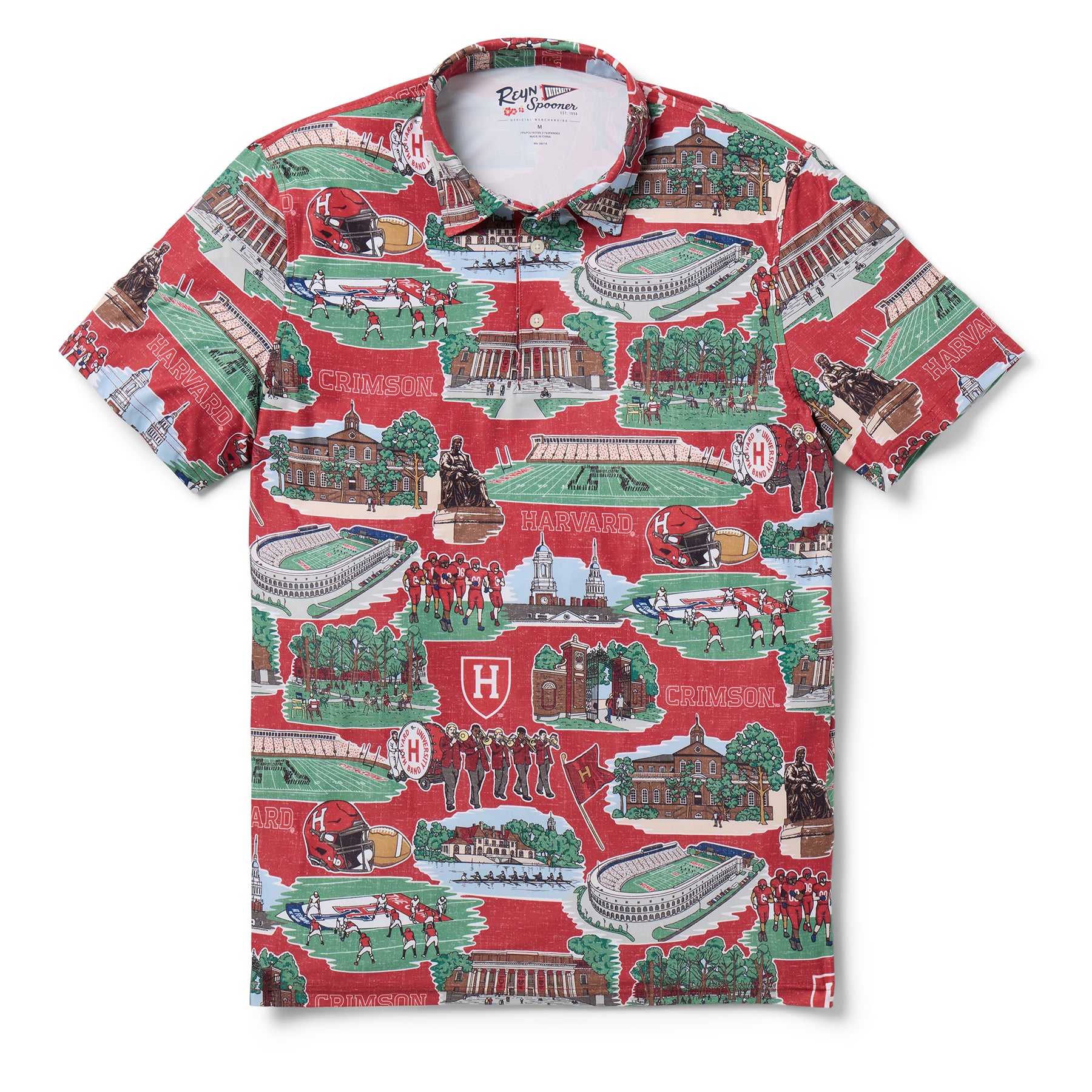 HARVARD UNIVERSITY SCENIC PERFORMANCE POLO