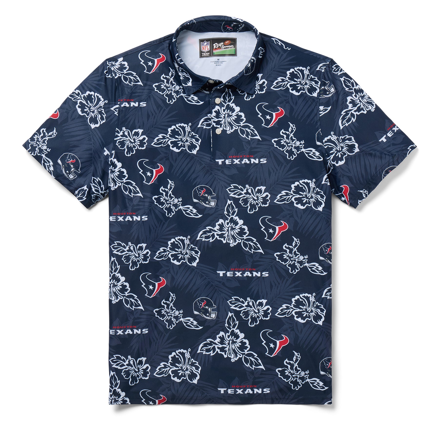 HOUSTON TEXANS PUA PERFORMANCE POLO