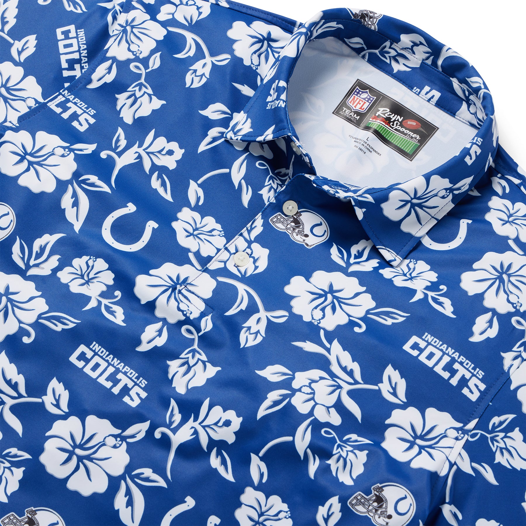 INDIANAPOLIS COLTS PUA PERFORMANCE POLO