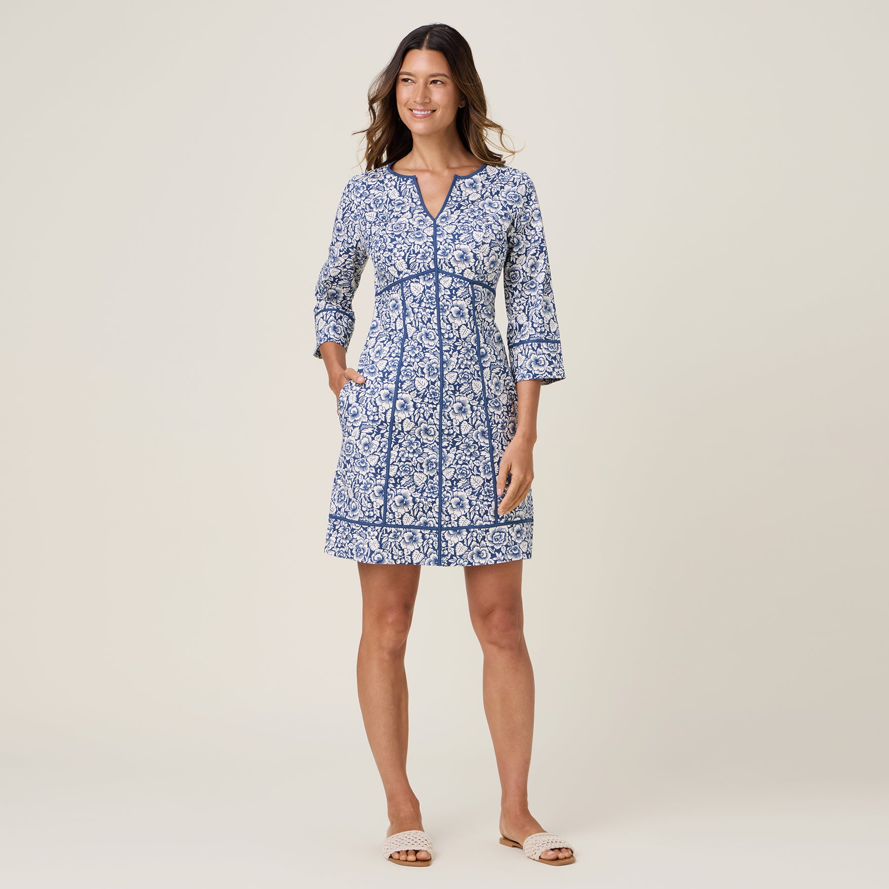 ISLAND BISCUS AYLA DRESS