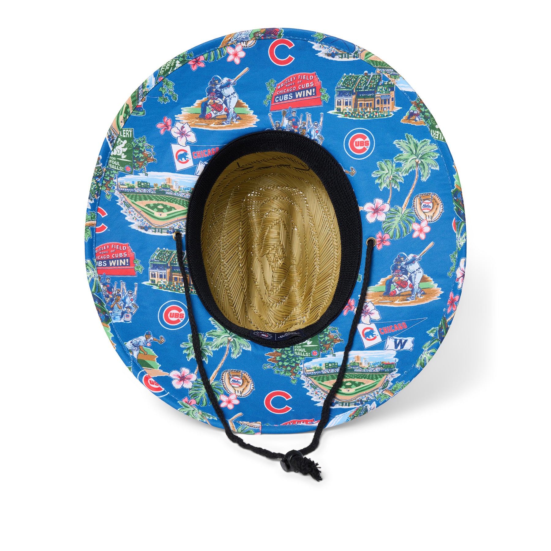 MLB® CHICAGO CUBS SCENIC STRAW HAT
