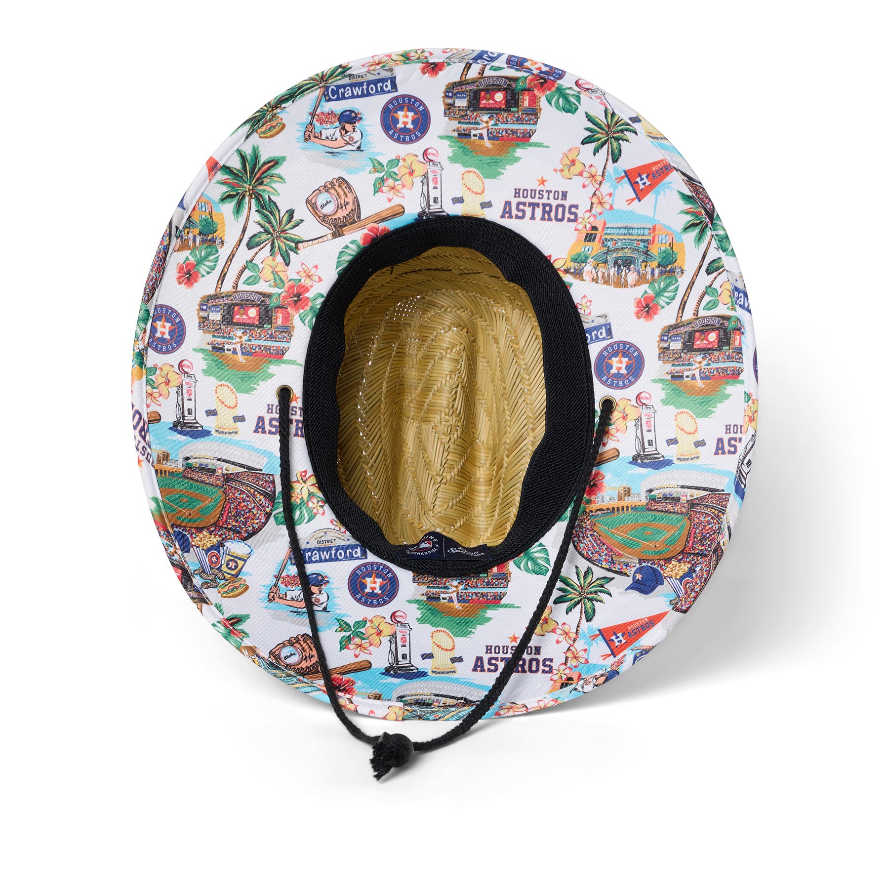 MLB® HOUSTON ASTROS SCENIC STRAW HAT