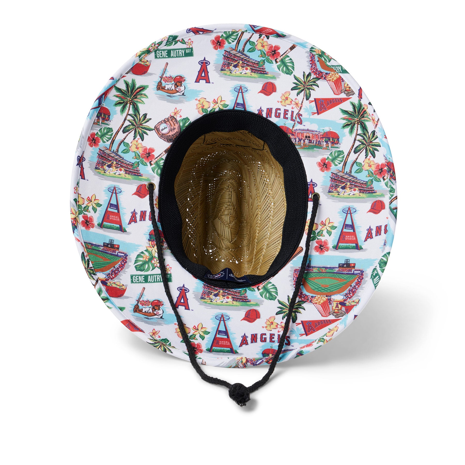 MLB® LOS ANGELES ANGELS SCENIC STRAW HAT