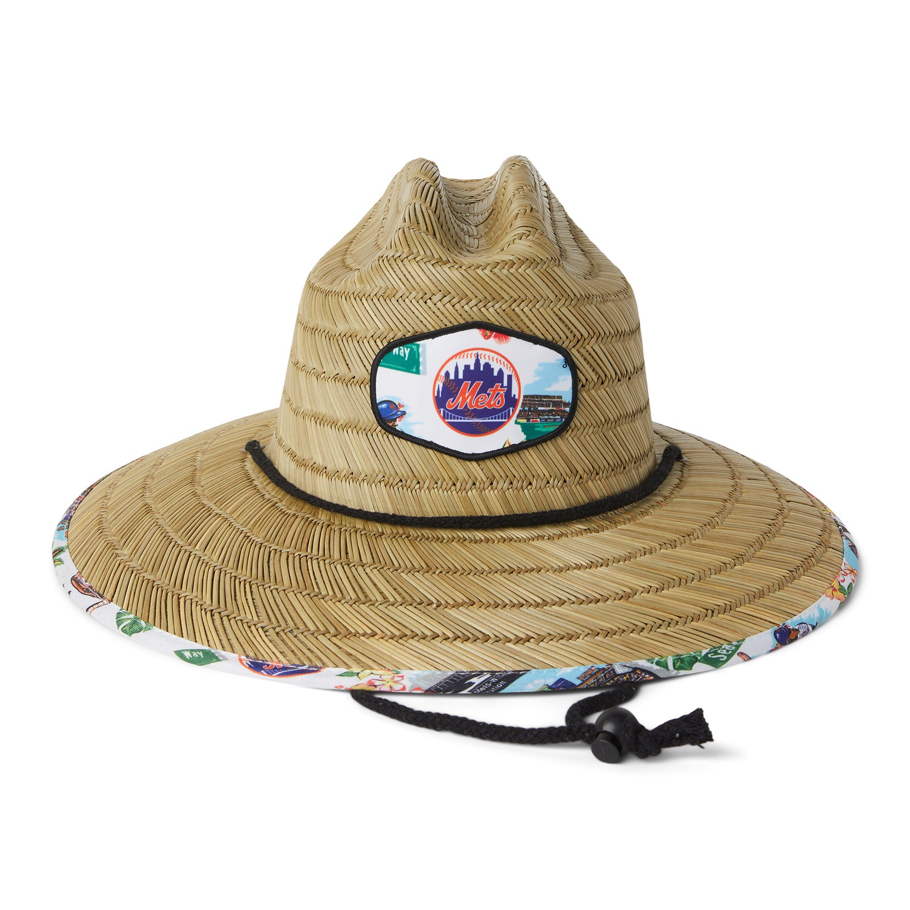 MLB® NEW YORK METS SCENIC STRAW HAT