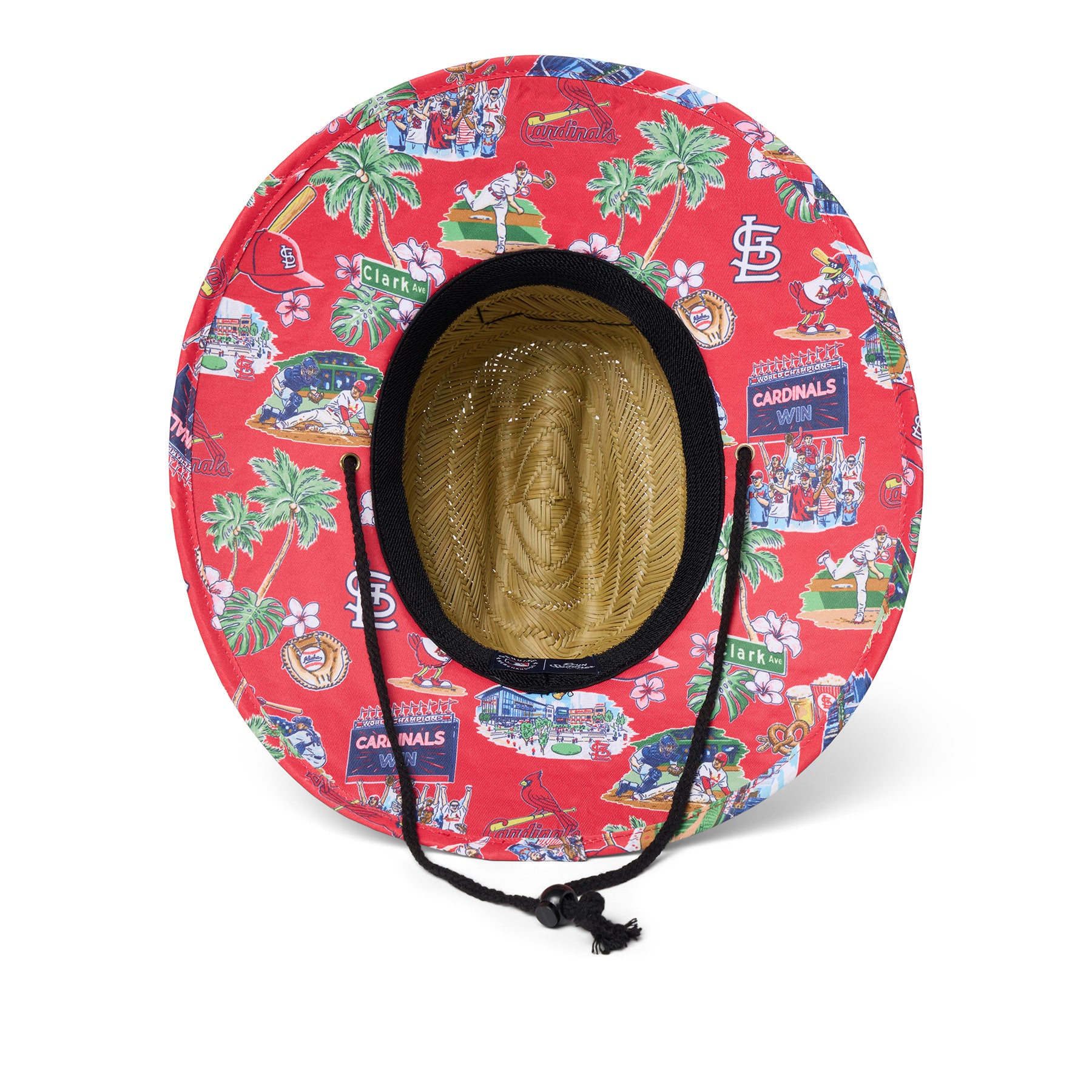 MLB® ST. LOUIS CARDINALS SCENIC STRAW HAT