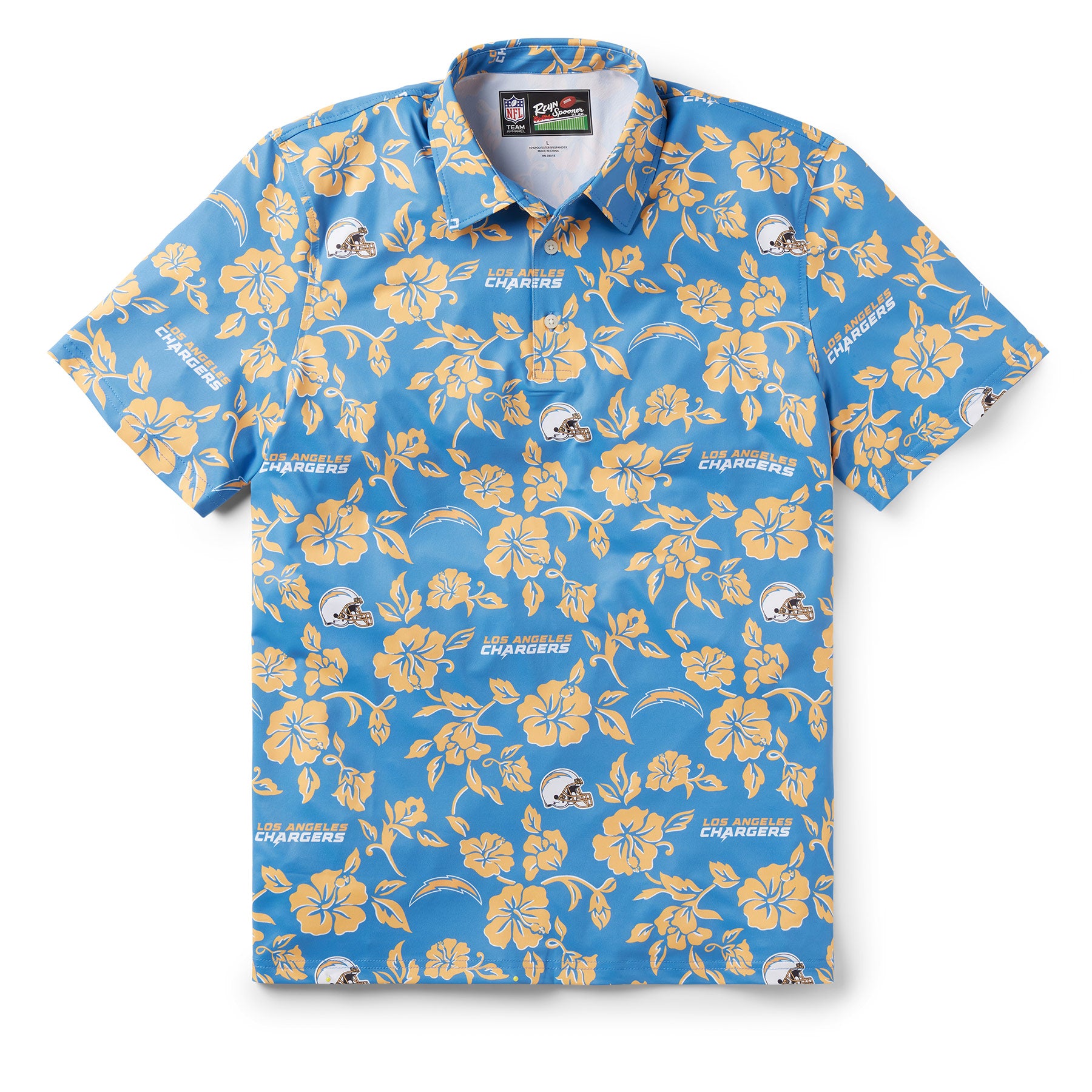 LOS ANGELES CHARGERS PUA PERFORMANCE POLO