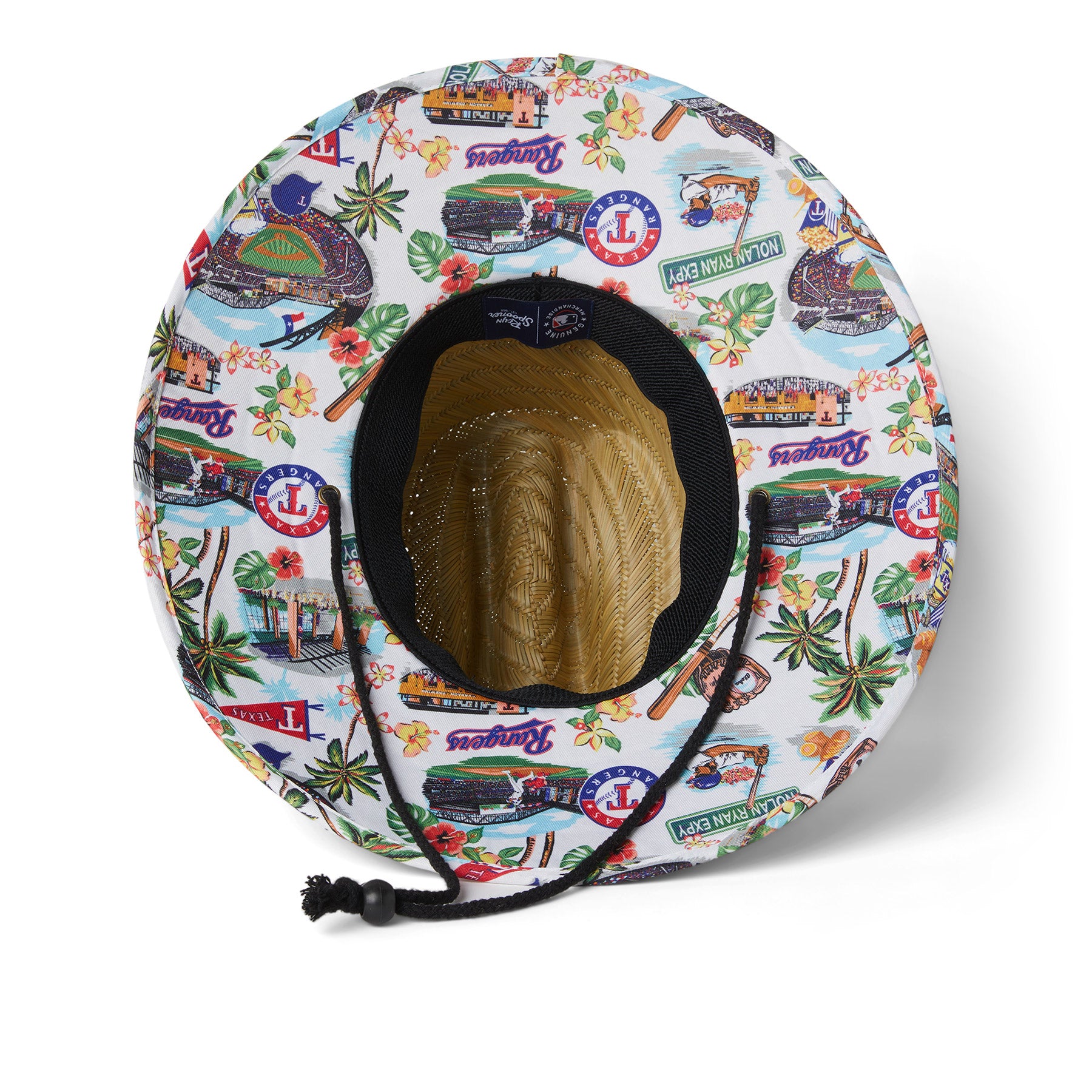 MLB® TEXAS RANGERS SCENIC STRAW HAT