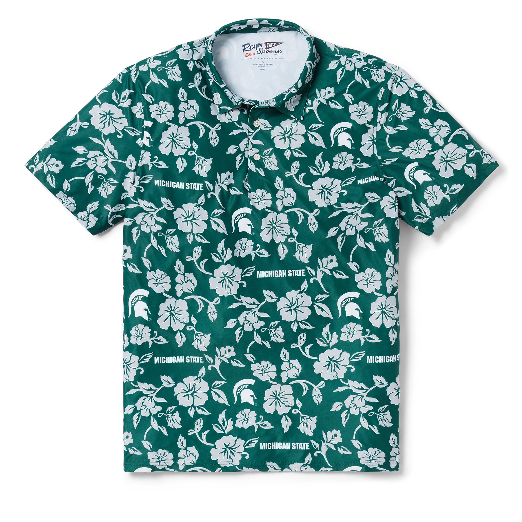 MICHIGAN STATE UNIVERSITY GAME DAY PERFORMANCE POLO