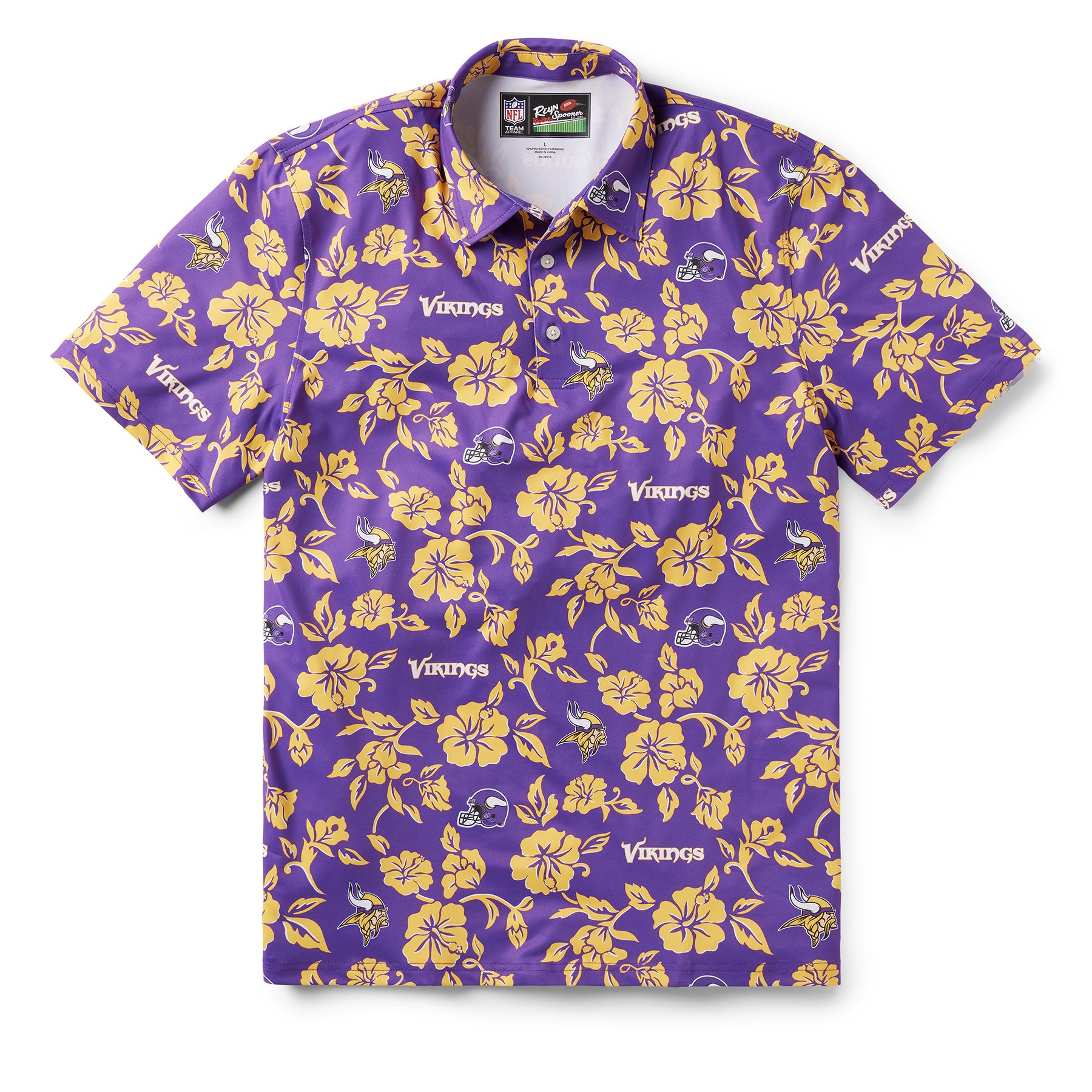 MINNESOTA VIKINGS PUA PERFORMANCE POLO