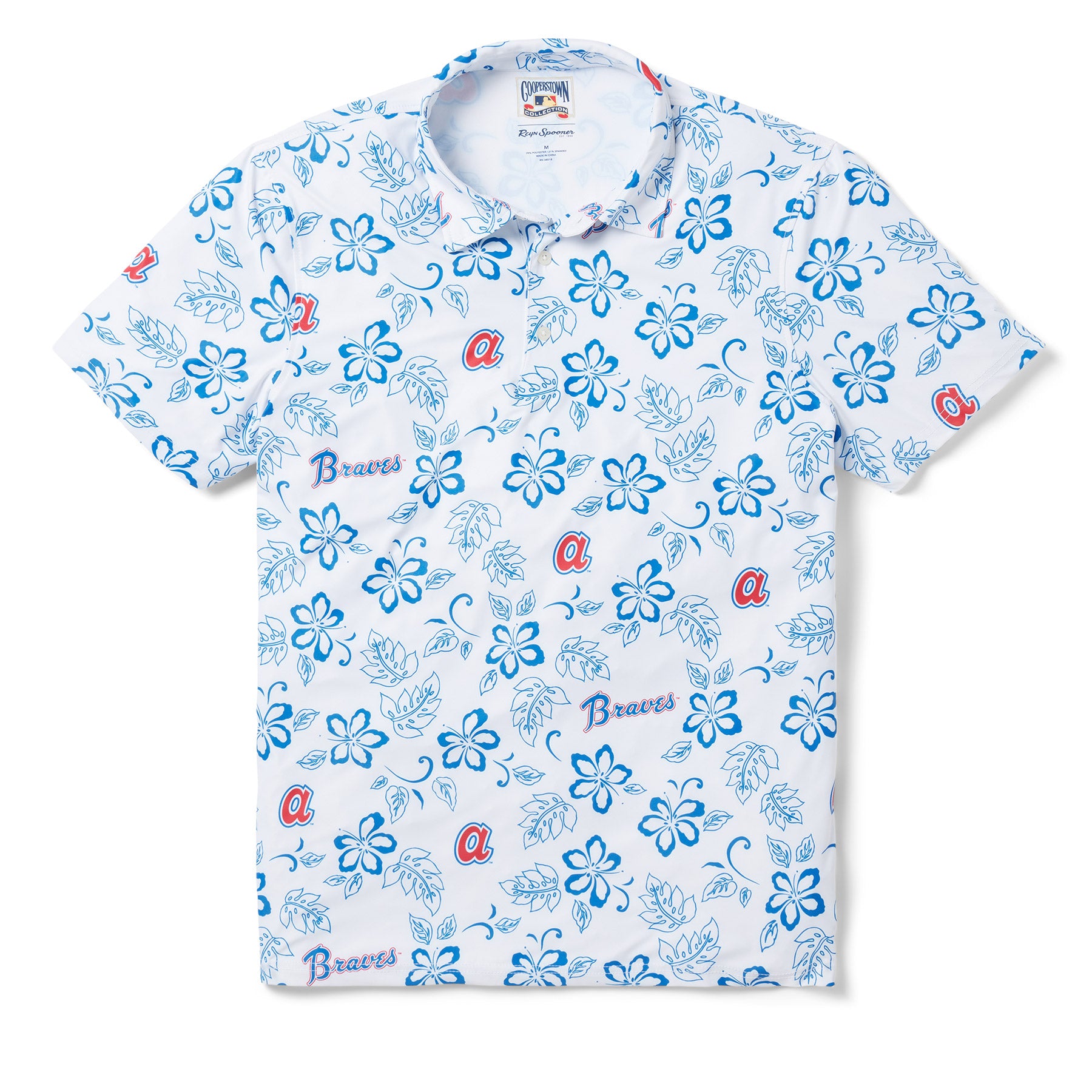 MLB® ATLANTA BRAVES COOPERSTOWN PERFORMANCE POLO