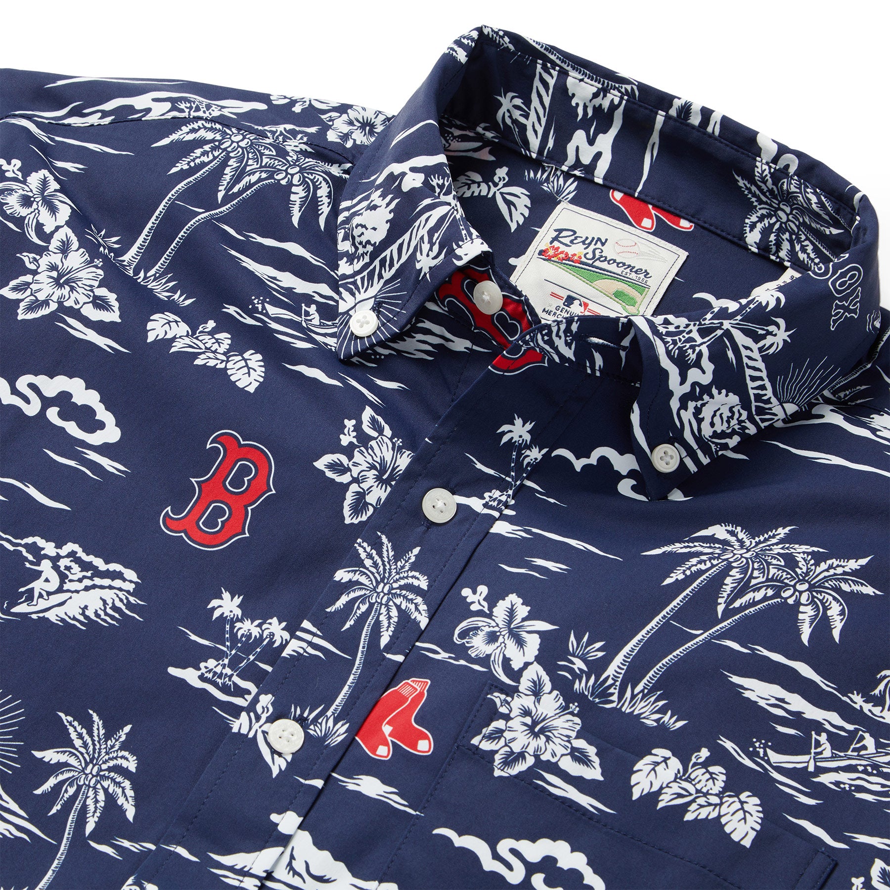 MLB® BOSTON RED SOX KEKAI PERFORMANCE BUTTON FRONT