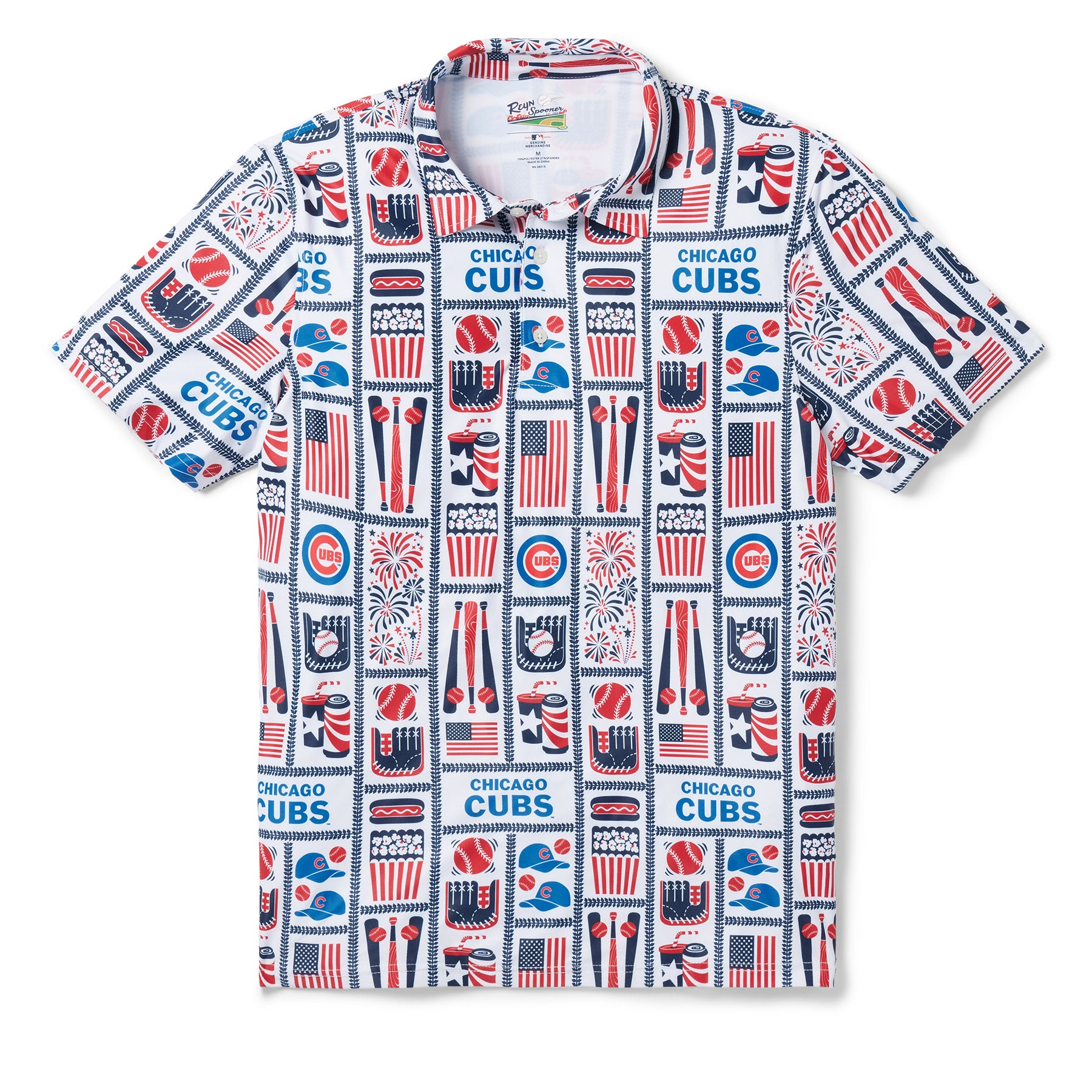 MLB® CHICAGO CUBS AMERICANA PERFORMANCE POLO