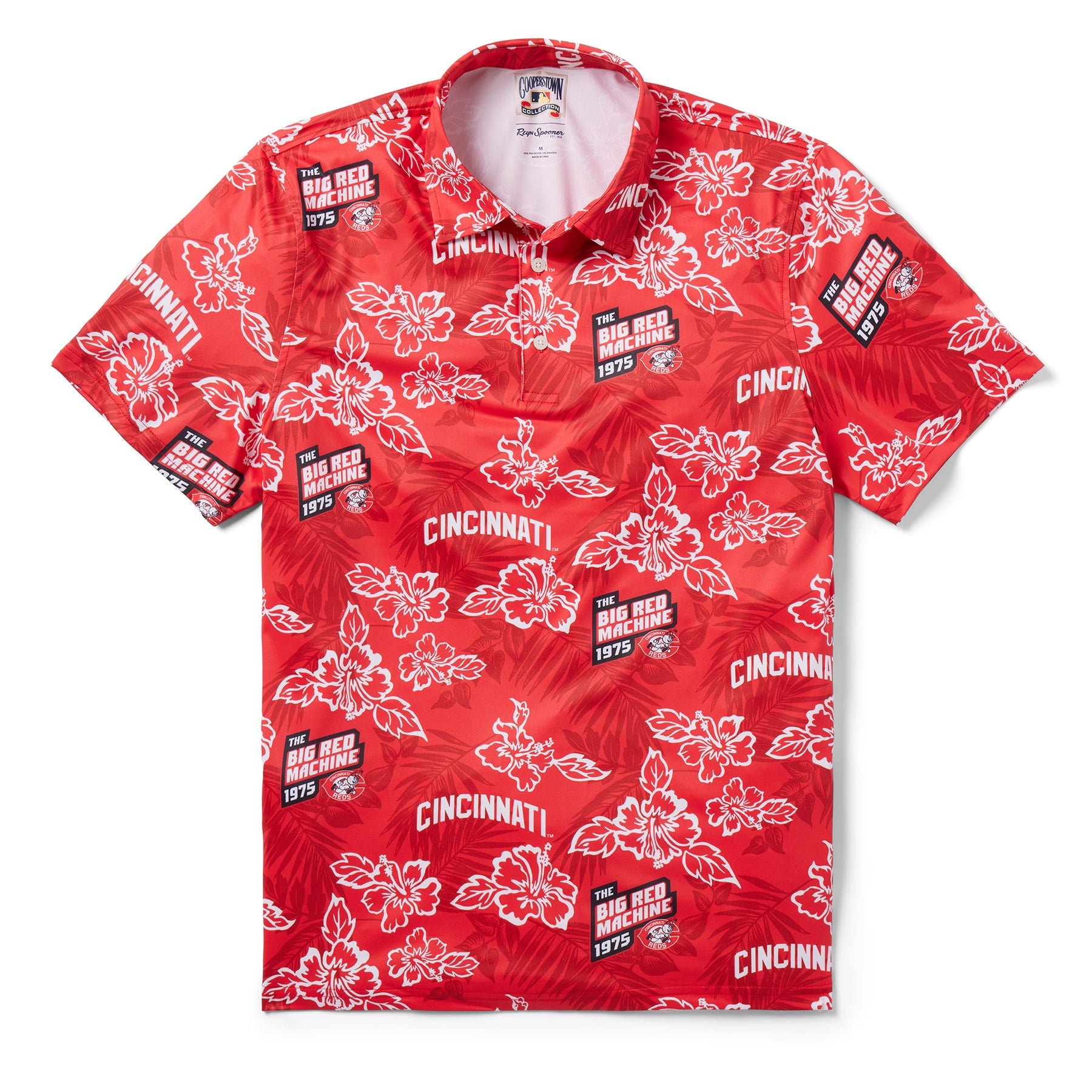 MLB® CINCINNATI REDS COOPERSTOWN PERFORMANCE POLO