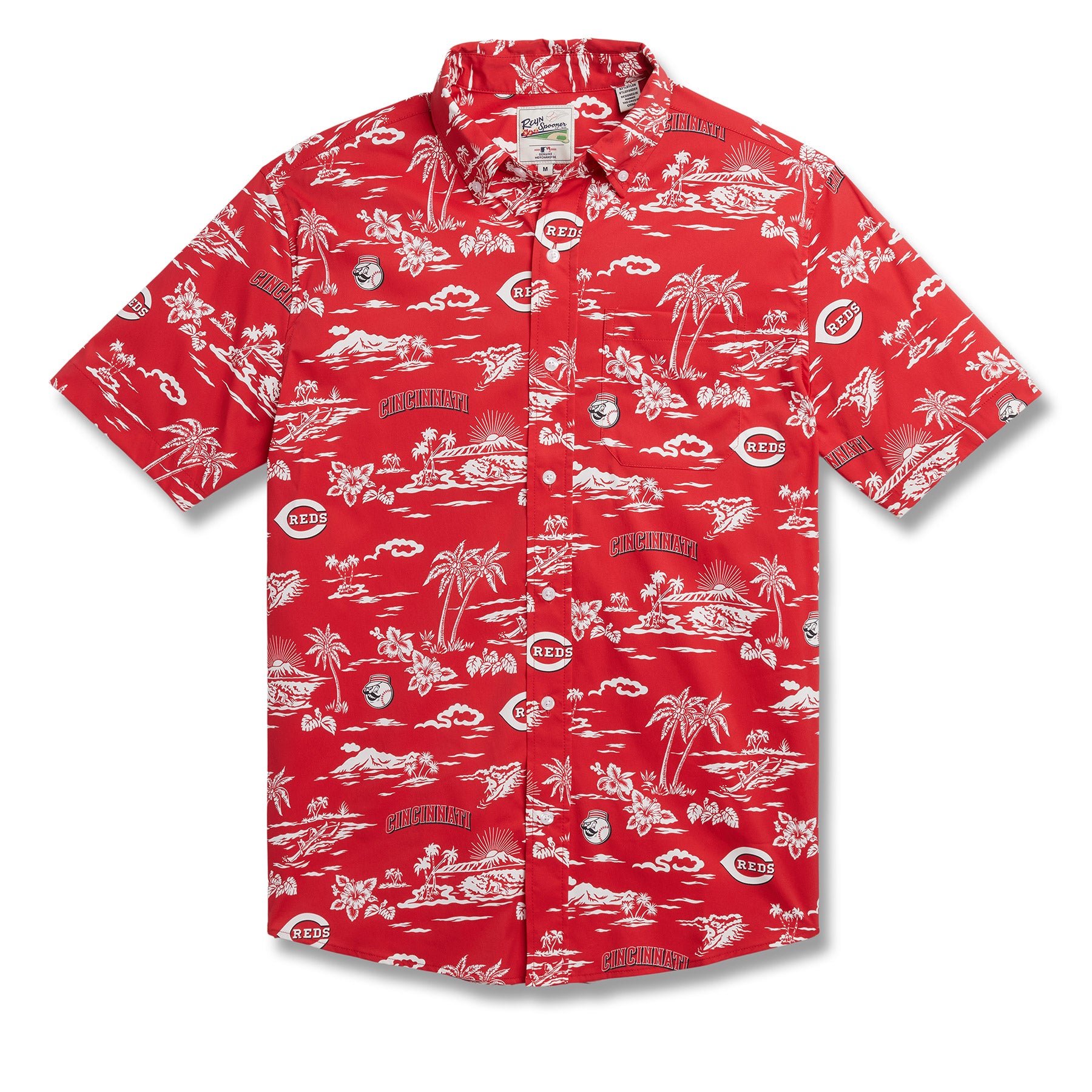 MLB® CINCINNATI REDS KEKAI PERFORMANCE BUTTON FRONT