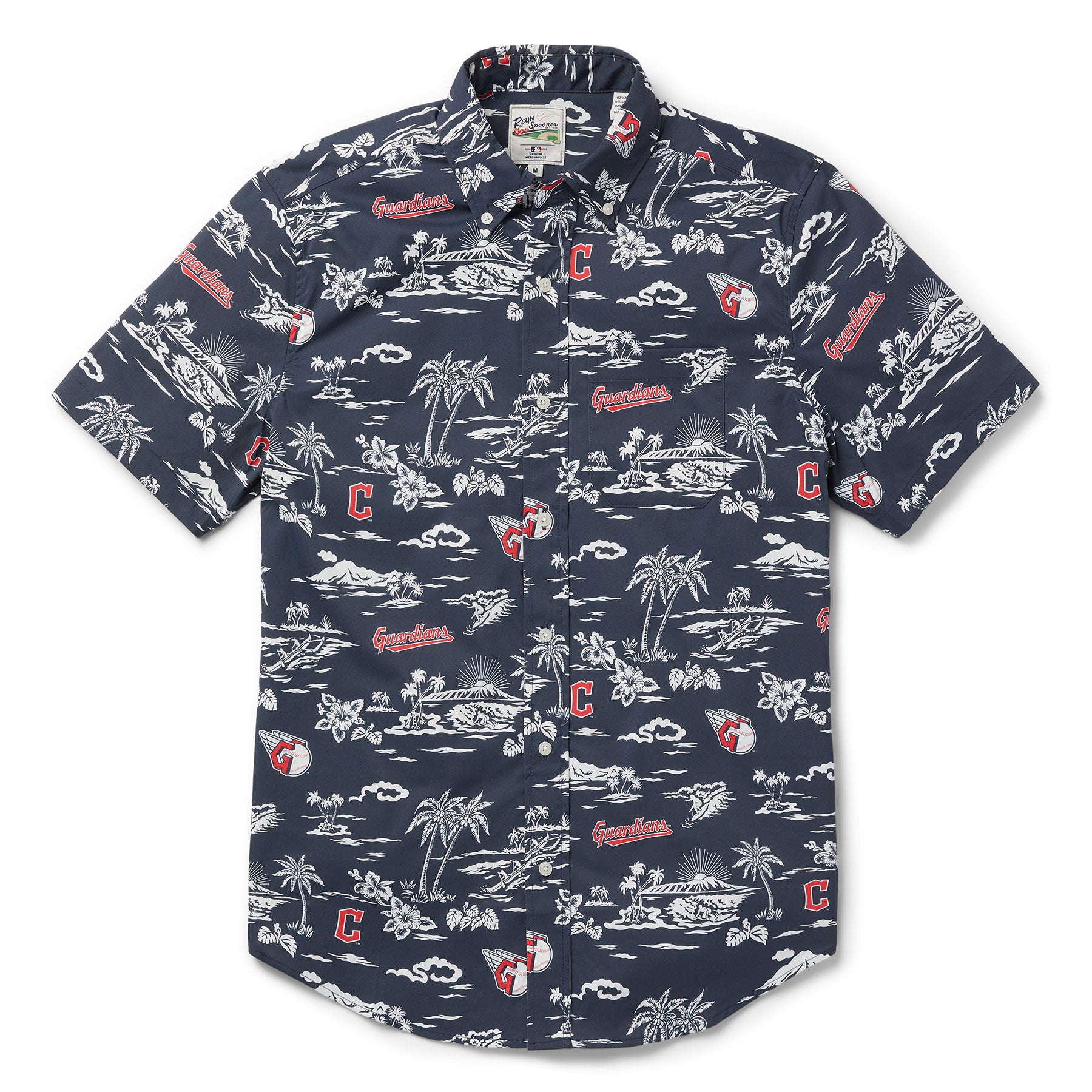 MLB® CLEVELAND GUARDIANS KEKAI PERFORMANCE BUTTON FRONT