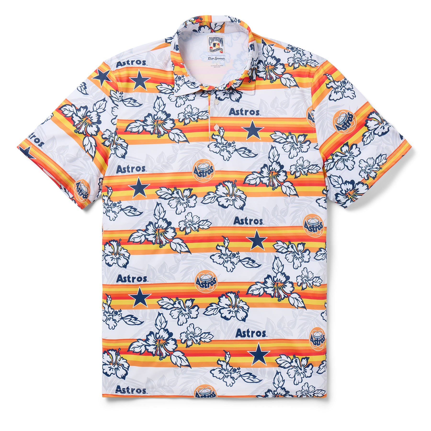 MLB® HOUSTON ASTROS COOPERSTOWN PERFORMANCE POLO