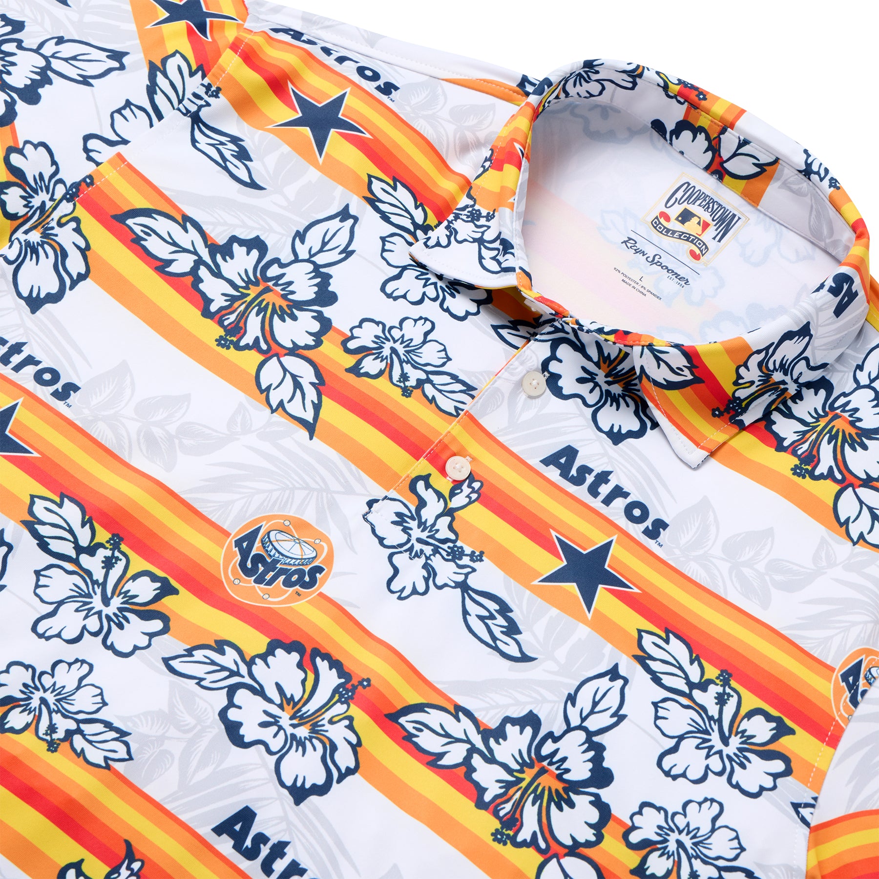 MLB® HOUSTON ASTROS COOPERSTOWN PERFORMANCE POLO
