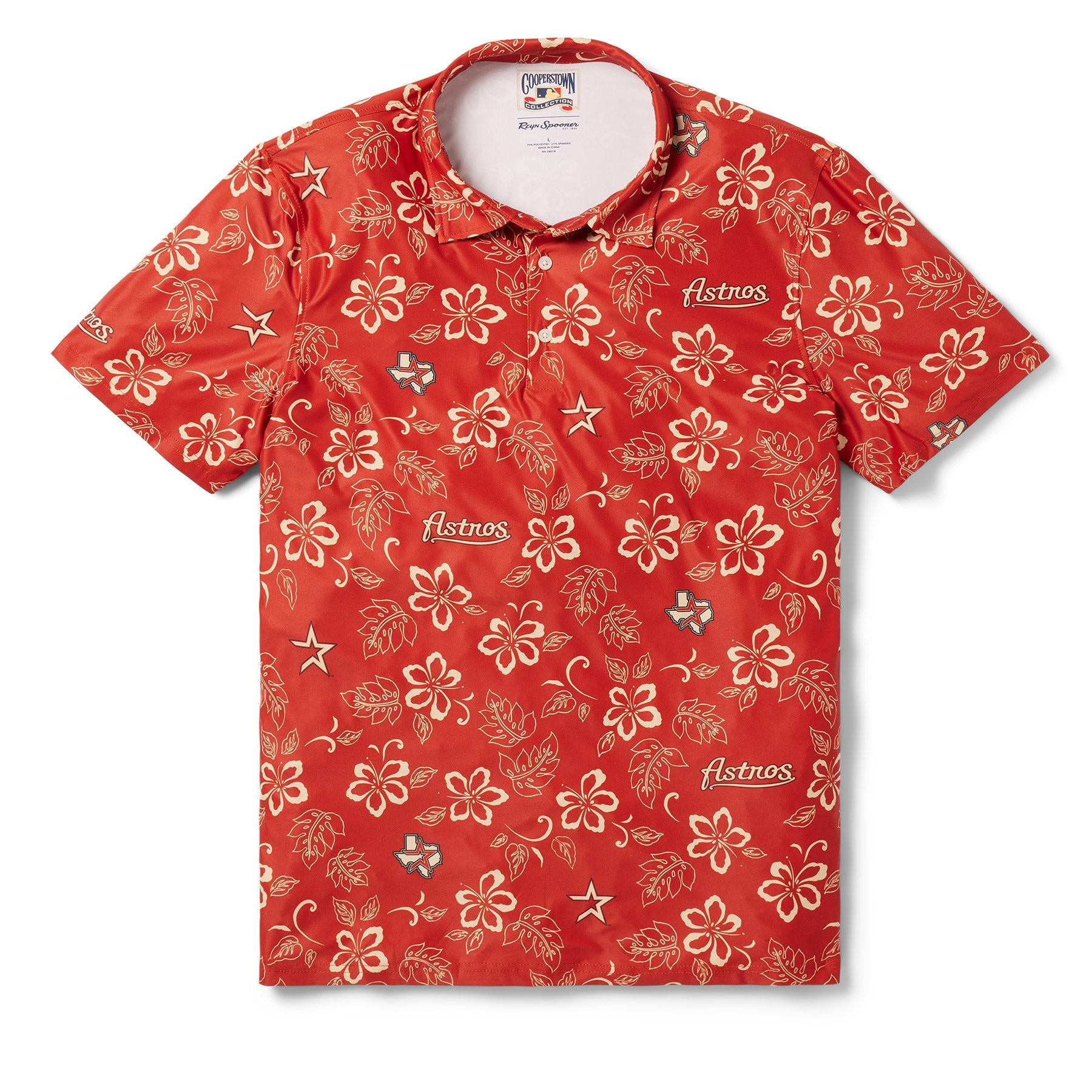 MLB® HOUSTON ASTROS COOPERSTOWN PERFORMANCE POLO