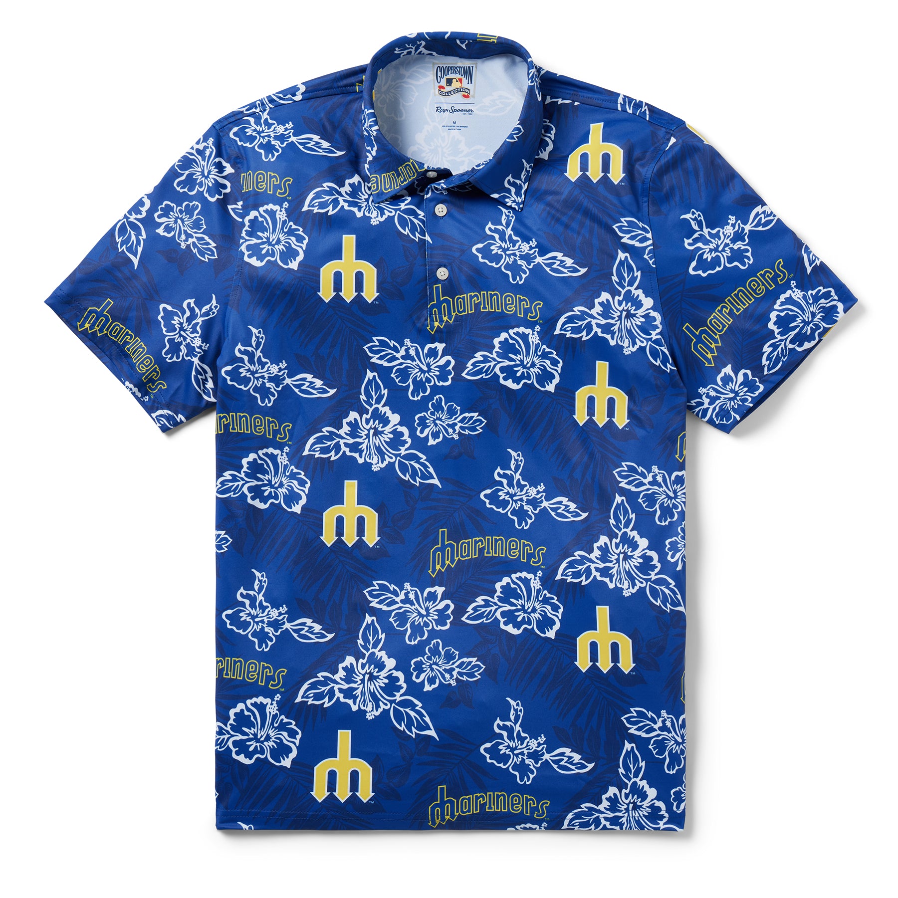 MLB® SEATTLE MARINERS COOPERSTOWN PERFORMANCE POLO