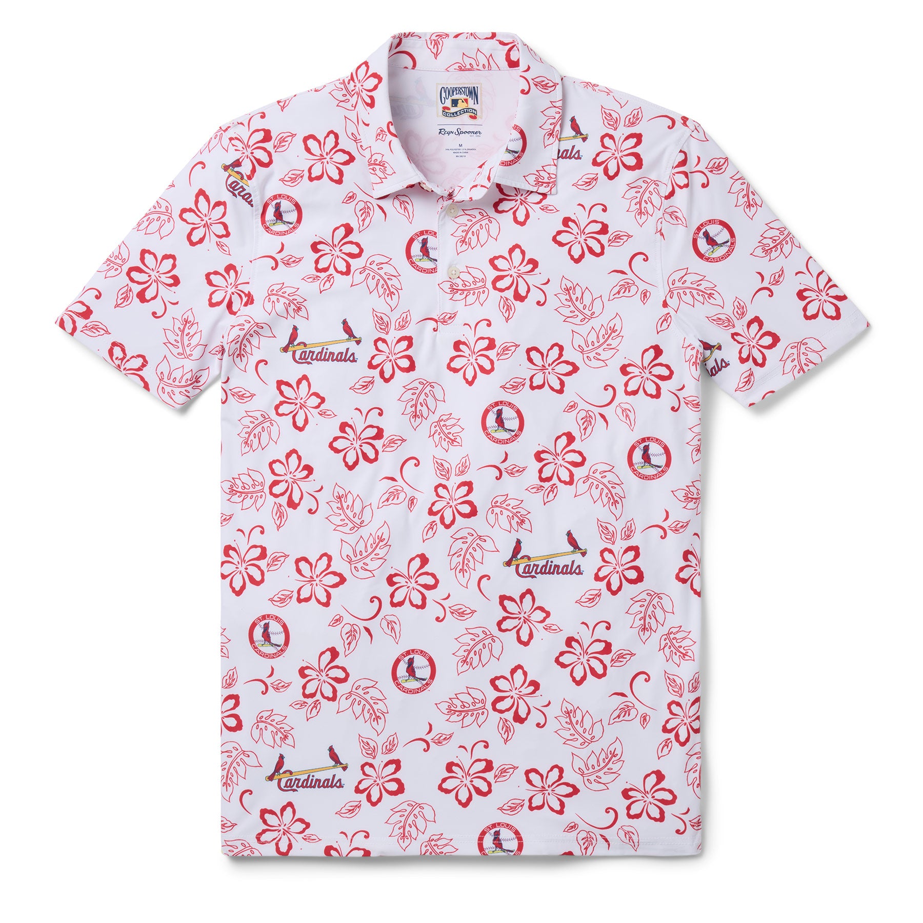 MLB® ST. LOUIS CARDINALS COOPERSTOWN PERFORMANCE POLO