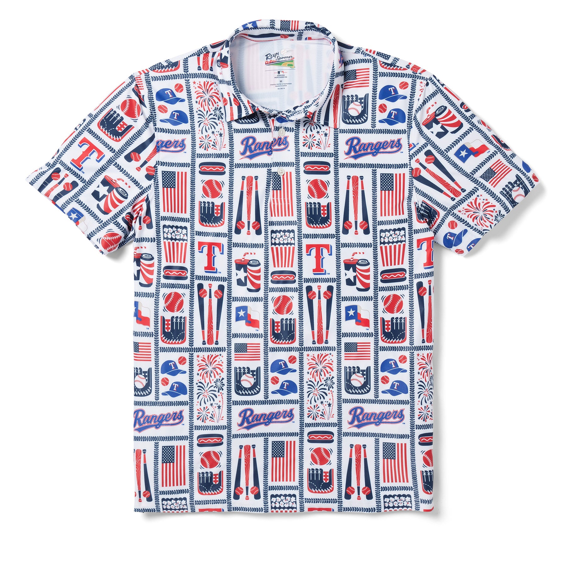 MLB® TEXAS RANGERS AMERICANA PERFORMANCE POLO