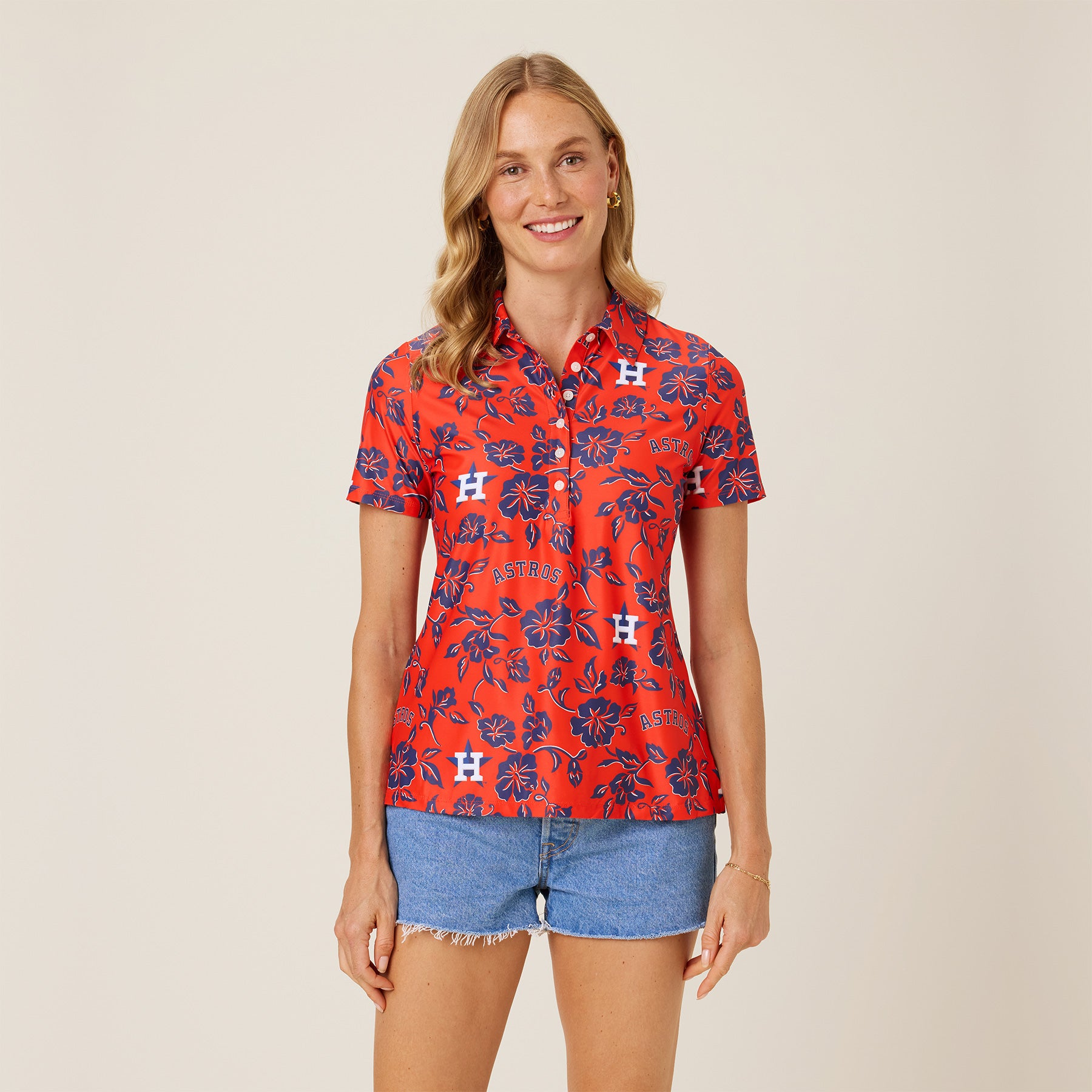 MLB® WOMEN'S HOUSTON ASTROS GAME DAY PERFORMANCE POLO