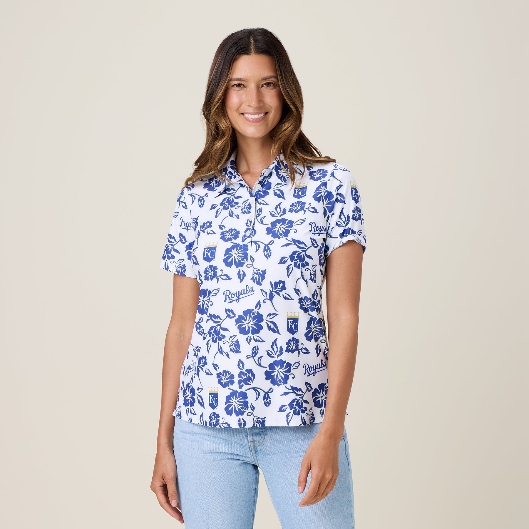 MLB® WOMEN'S KANSAS CITY ROYALS GAME DAY PERFORMANCE POLO