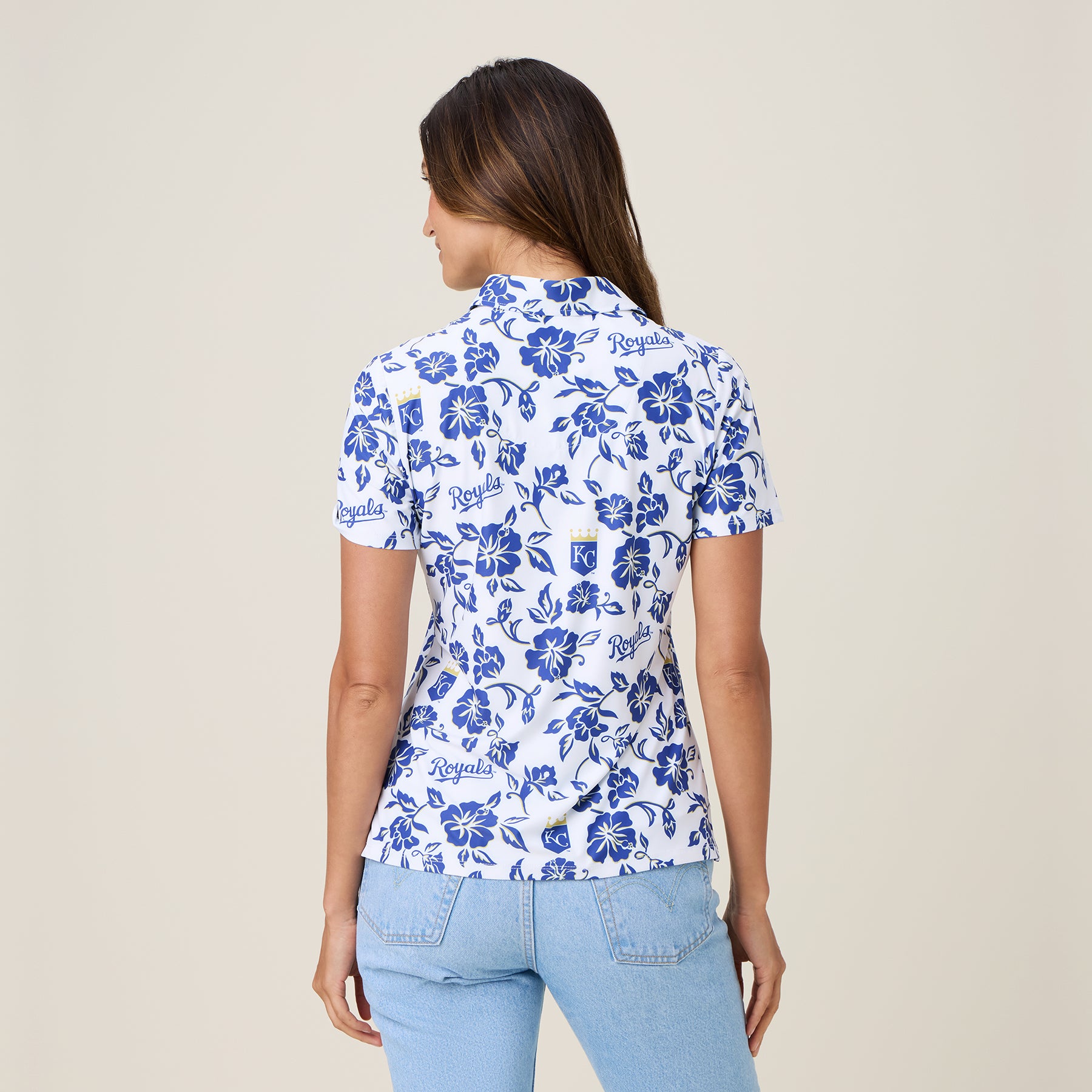 MLB® WOMEN'S KANSAS CITY ROYALS GAME DAY PERFORMANCE POLO