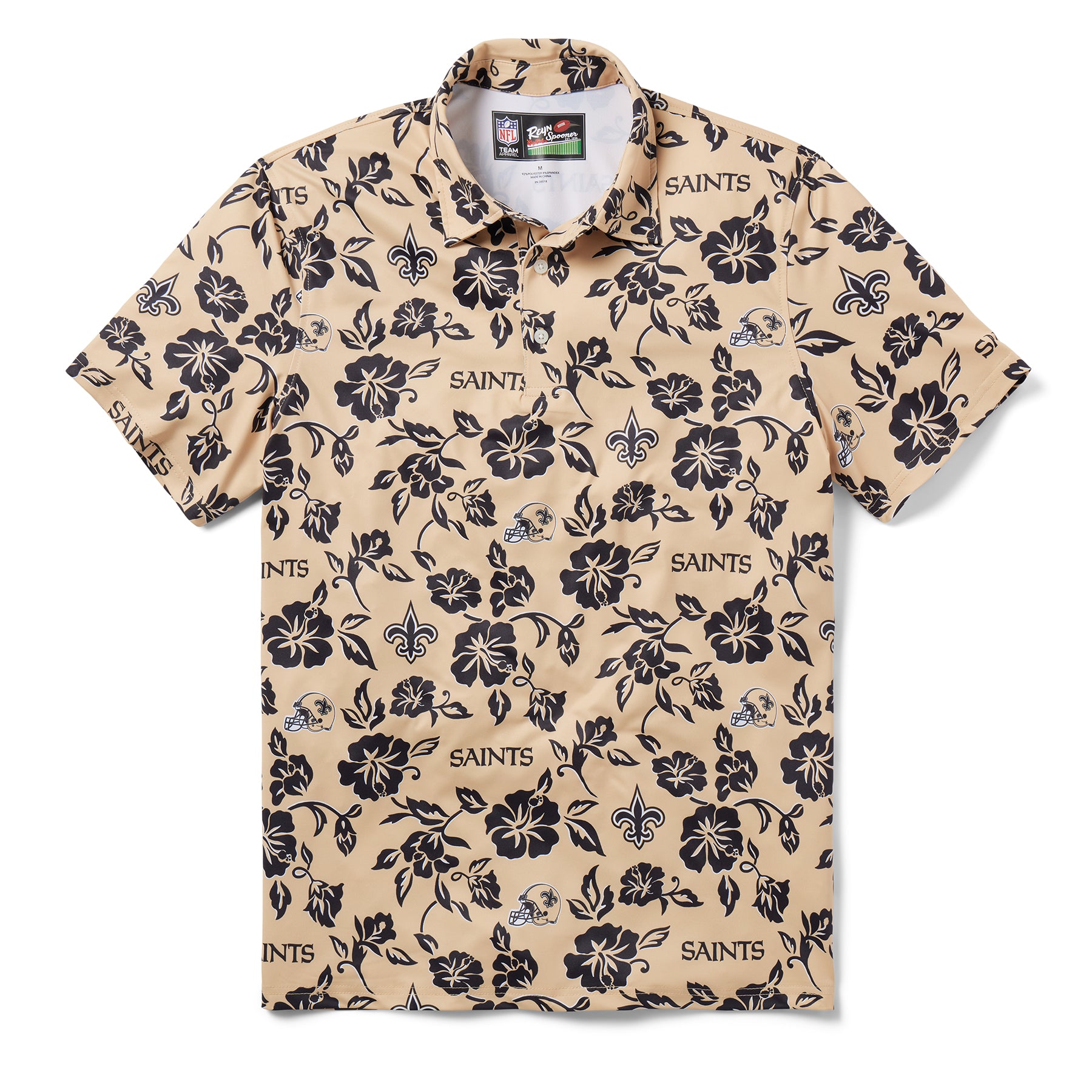 NEW ORLEANS SAINTS PUA PERFORMANCE POLO