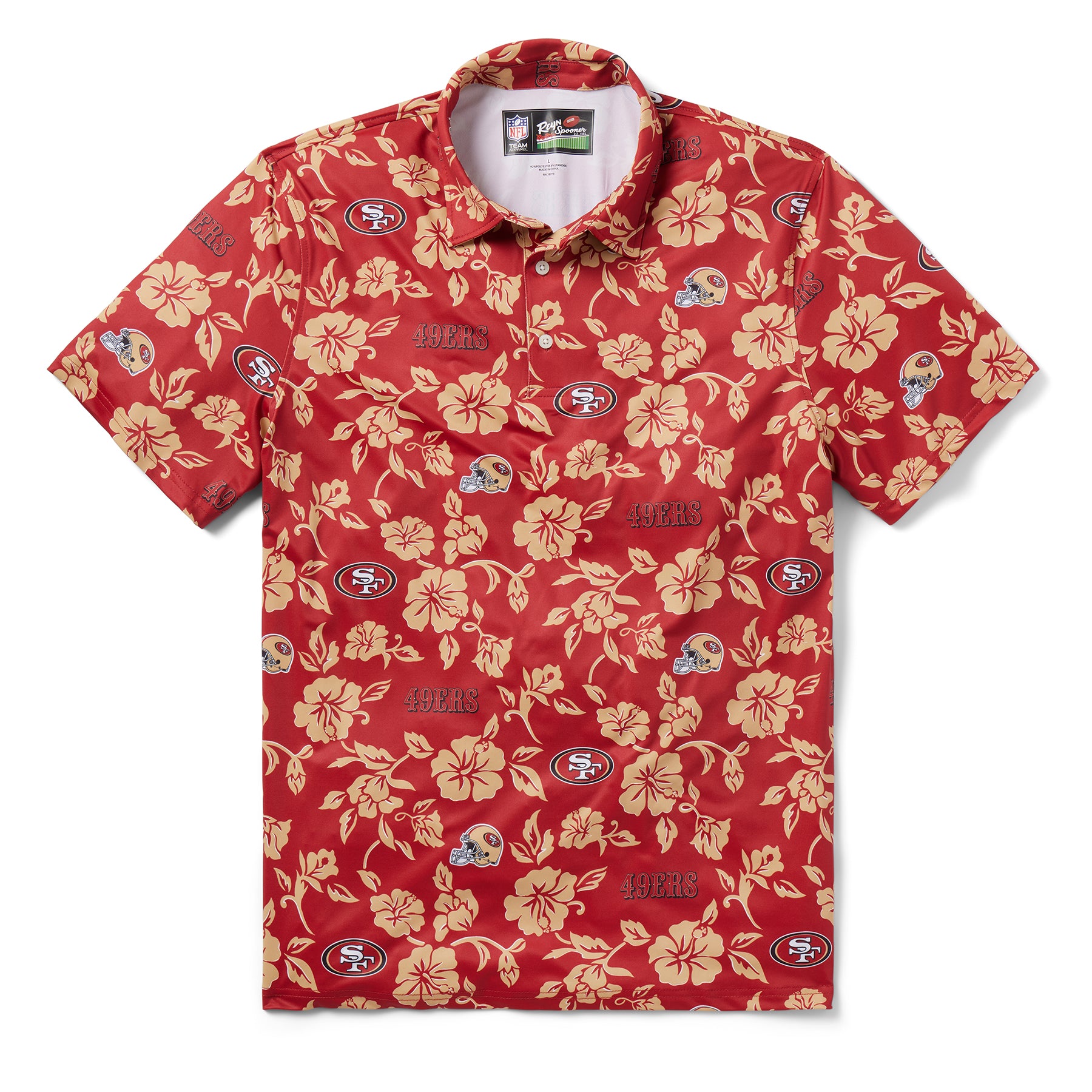 SAN FRANCISCO 49ERS PUA PERFORMANCE POLO
