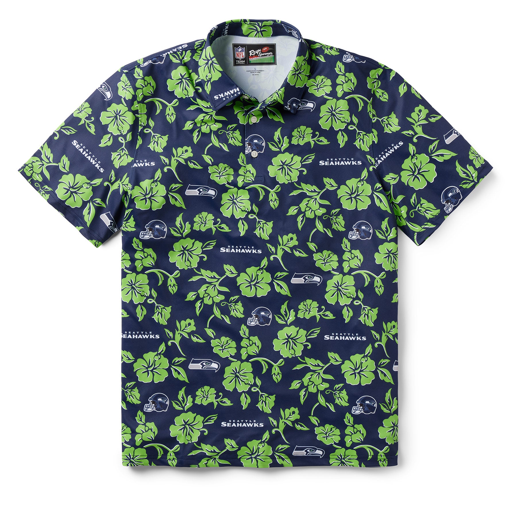 SEATTLE SEAHAWKS PUA PERFORMANCE POLO