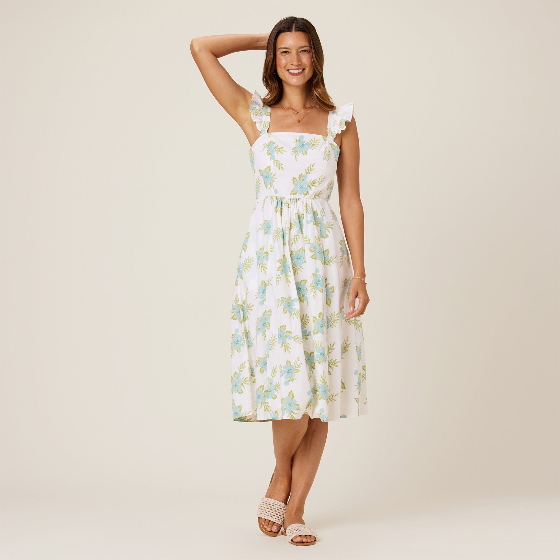 SOFT BISCUS ALBA DRESS