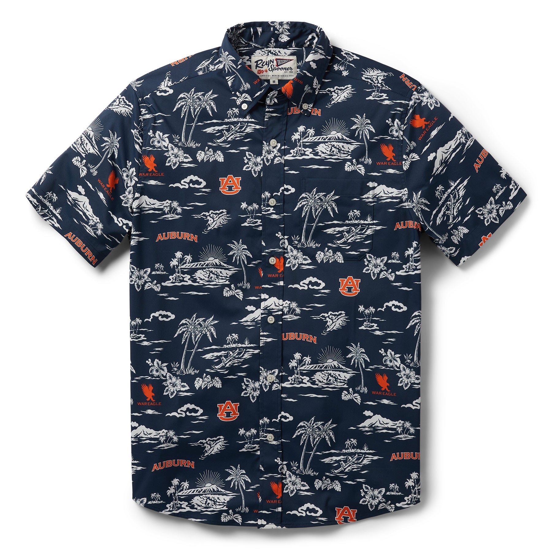 AUBURN UNIVERSITY KEKAI PERFORMANCE BUTTON FRONT