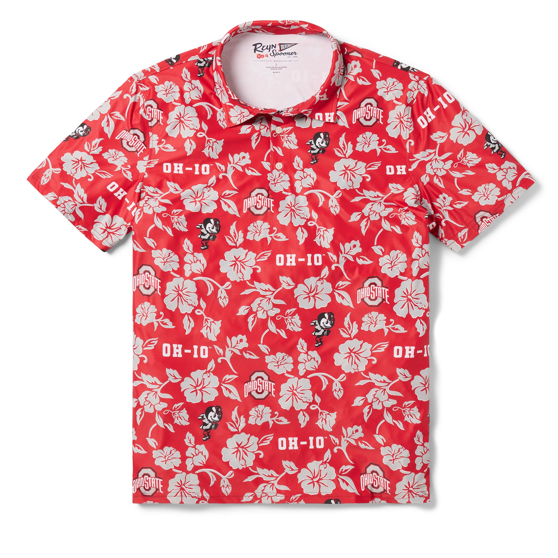 THE OHIO STATE UNIVERSITY GAME DAY PERFORMANCE POLO