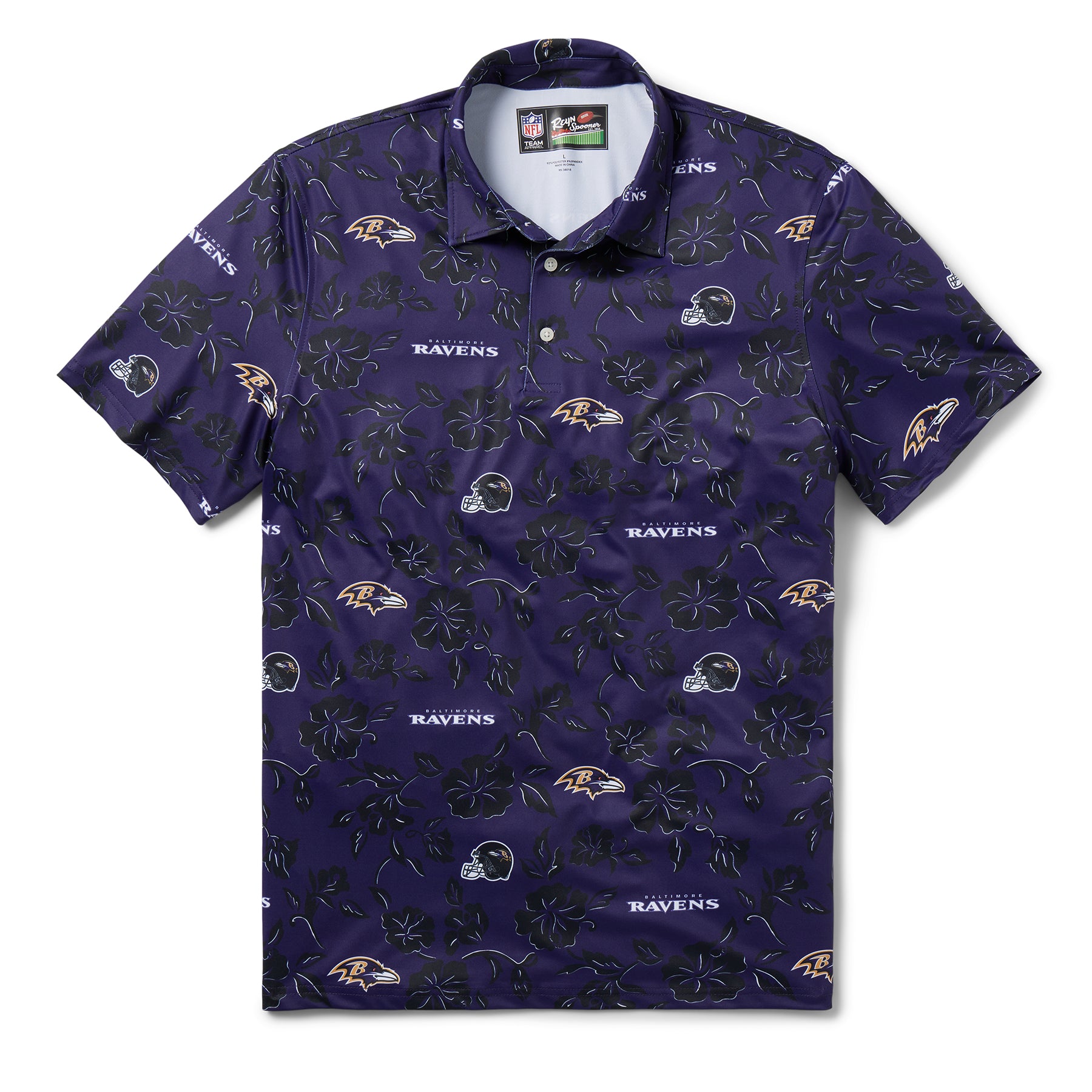 BALTIMORE RAVENS PUA PERFORMANCE POLO