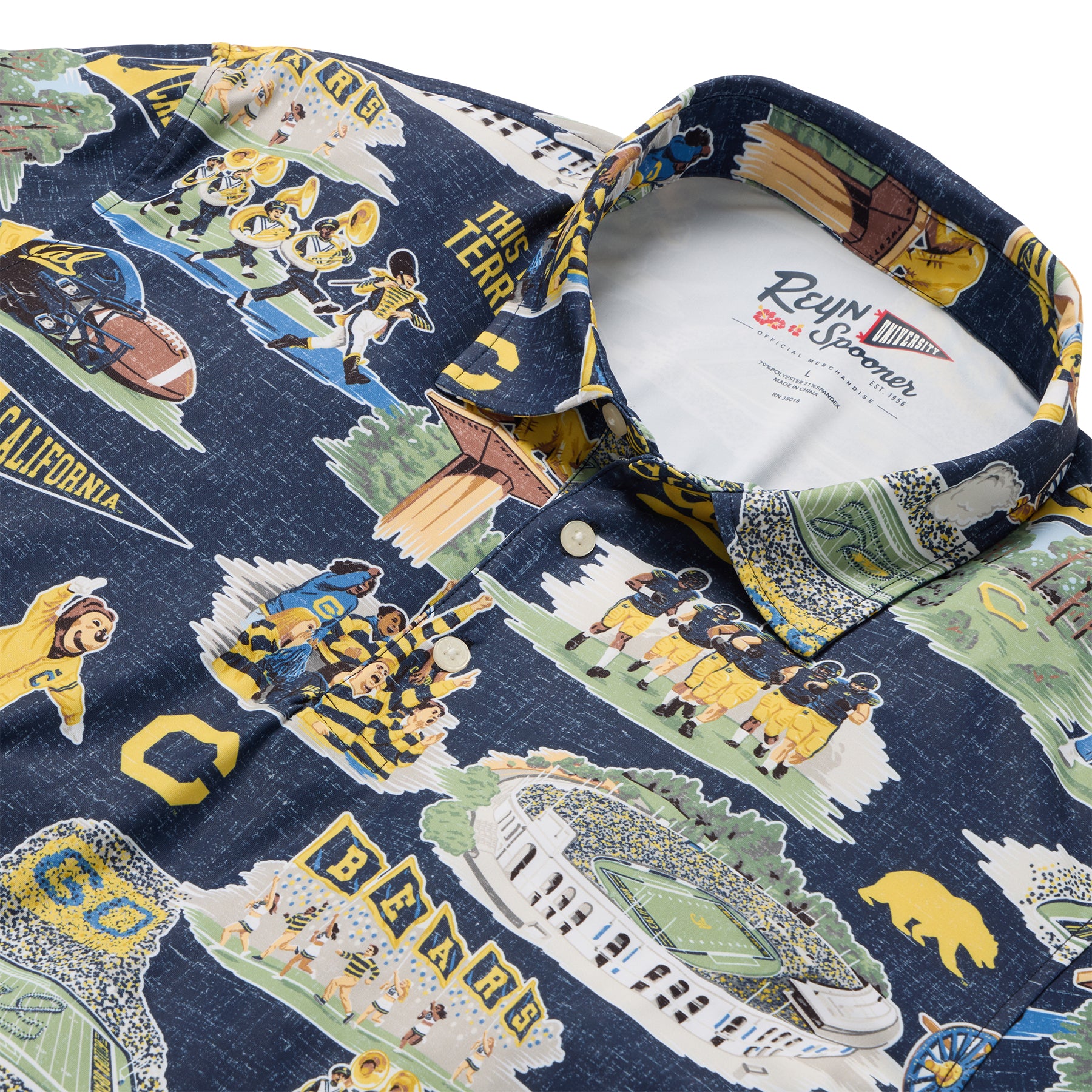 UNIVERSITY OF CALIFORNIA BERKELEY SCENIC PERFORMANCE POLO