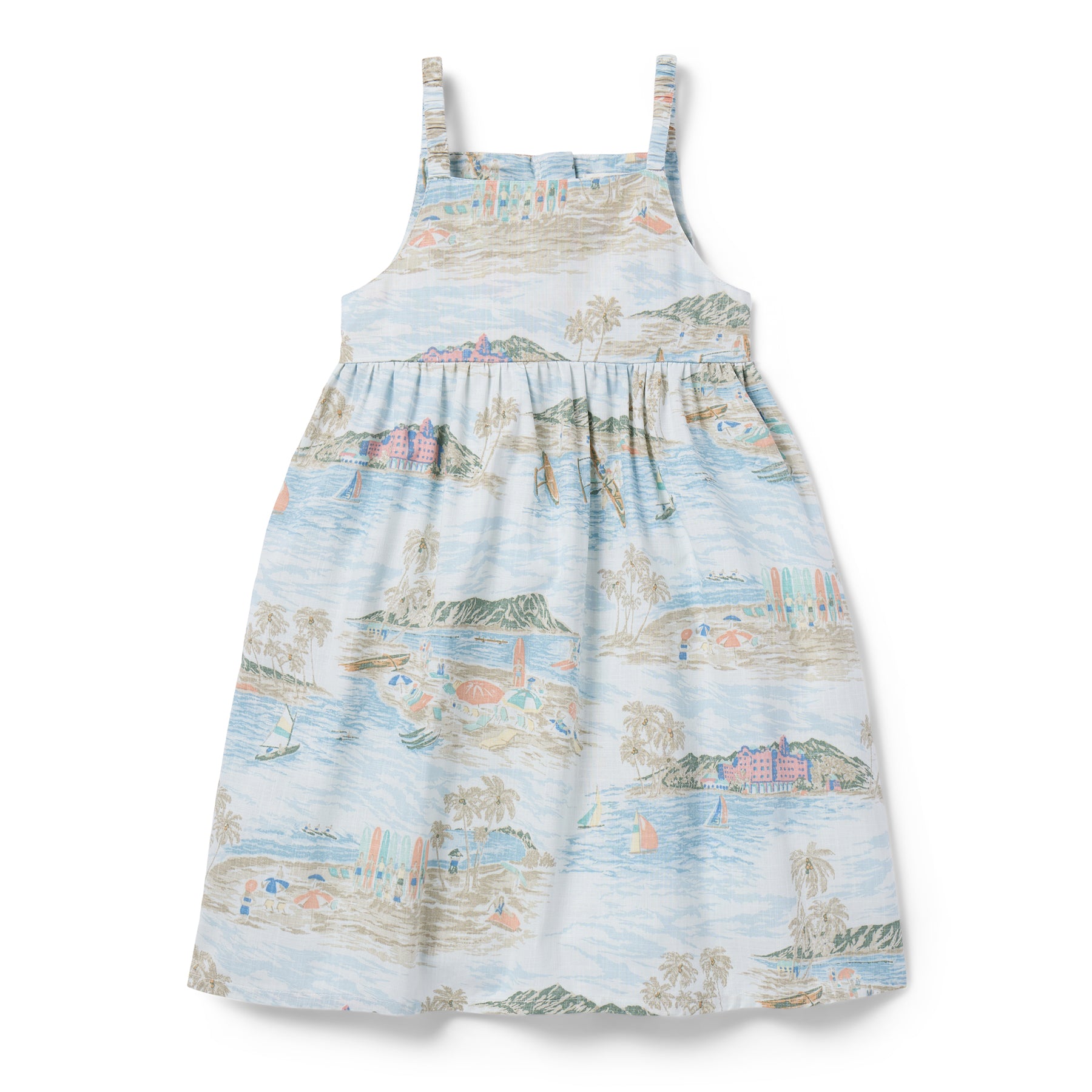 WAIKIKI NOSTALGIA LILY GIRLS SUNDRESS