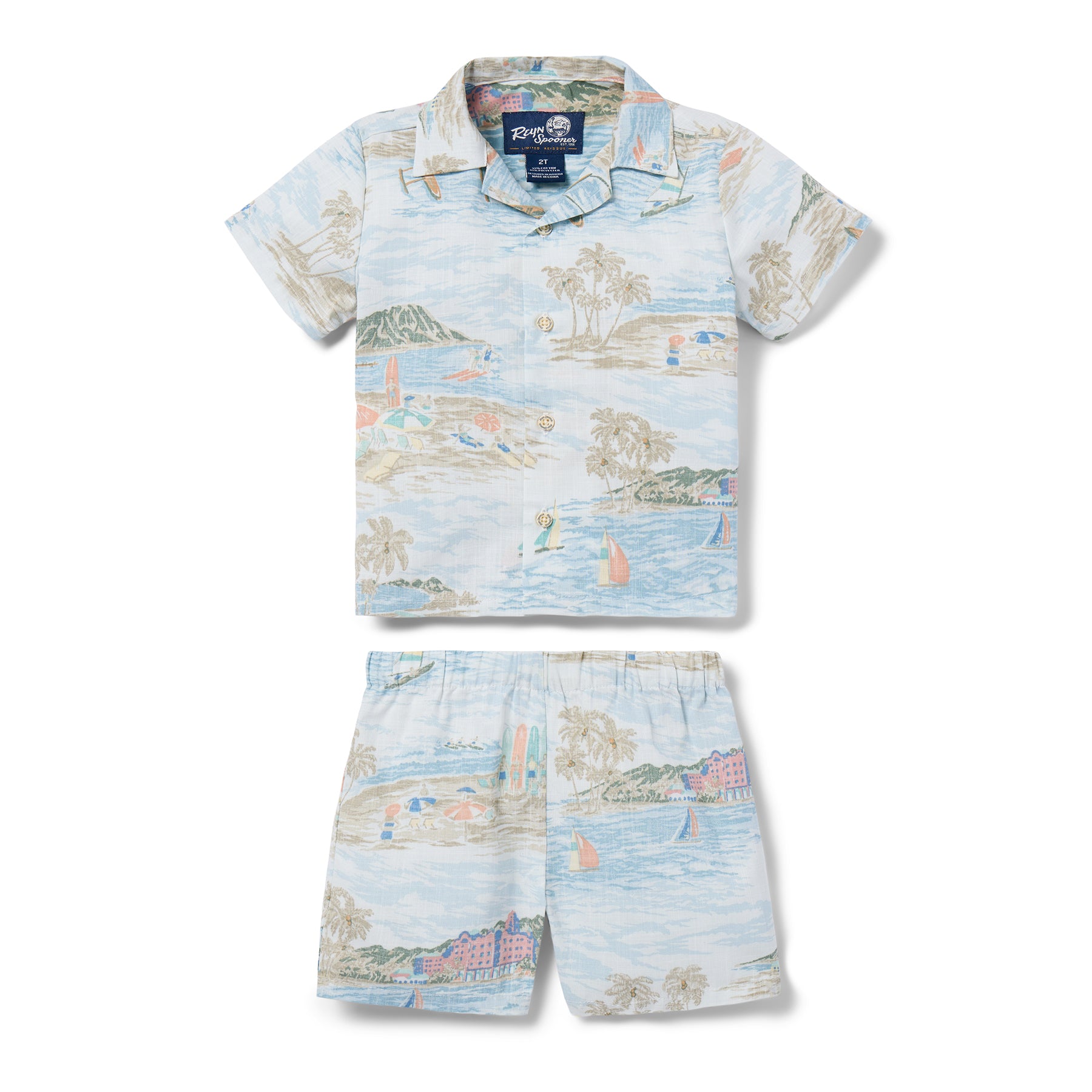 WAIKIKI NOSTALGIA TODDLER CABANA SET