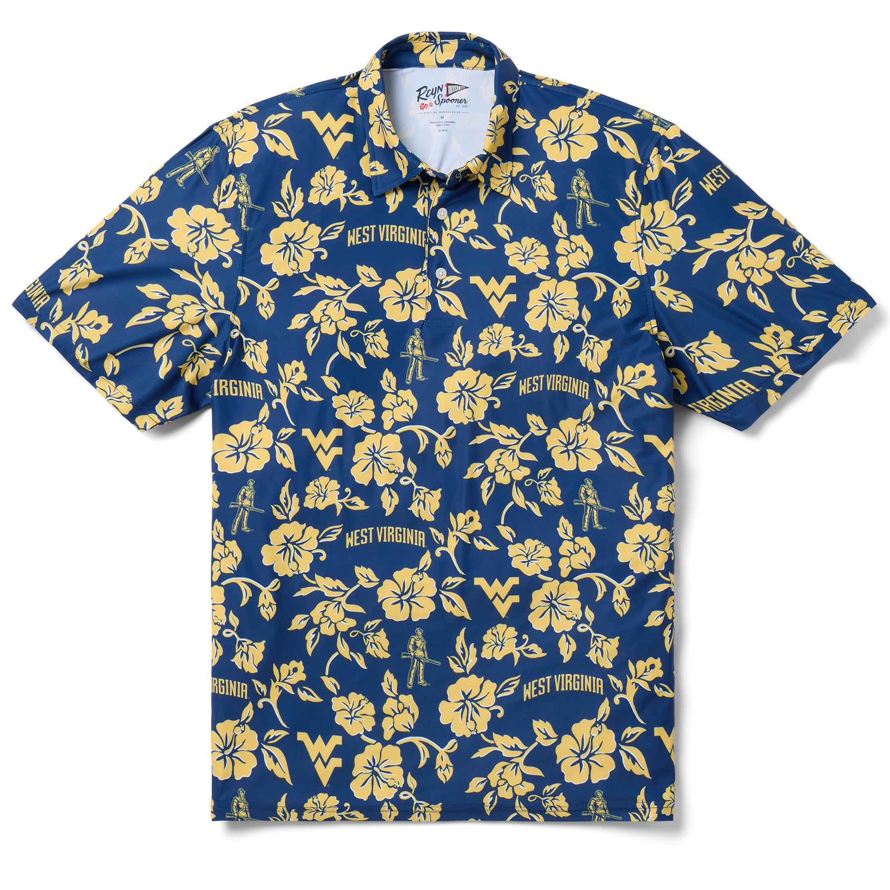 WEST VIRGINIA UNIVERSITY GAME DAY PERFORMANCE POLO
