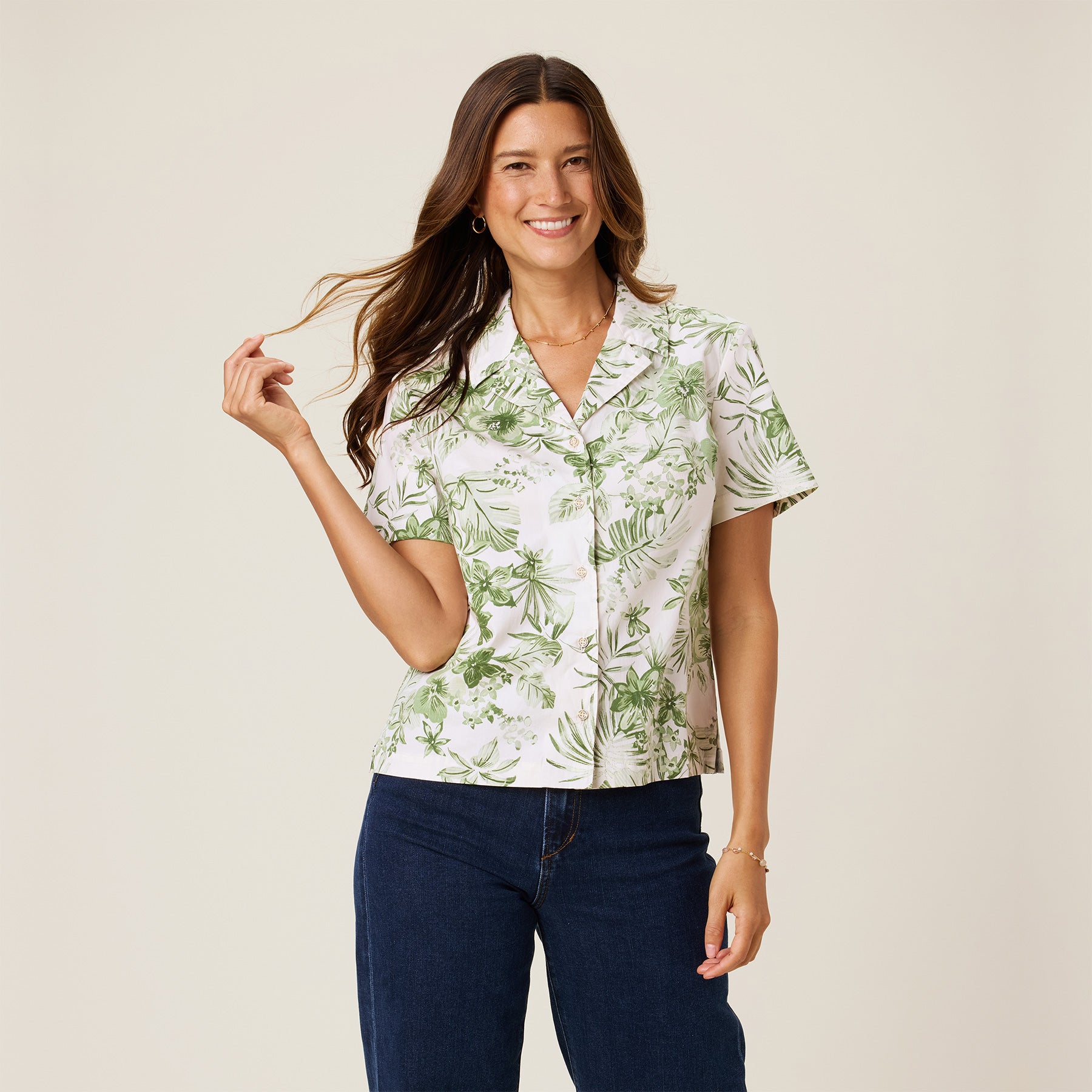 BREEZY BISCUS FINLEY TOP